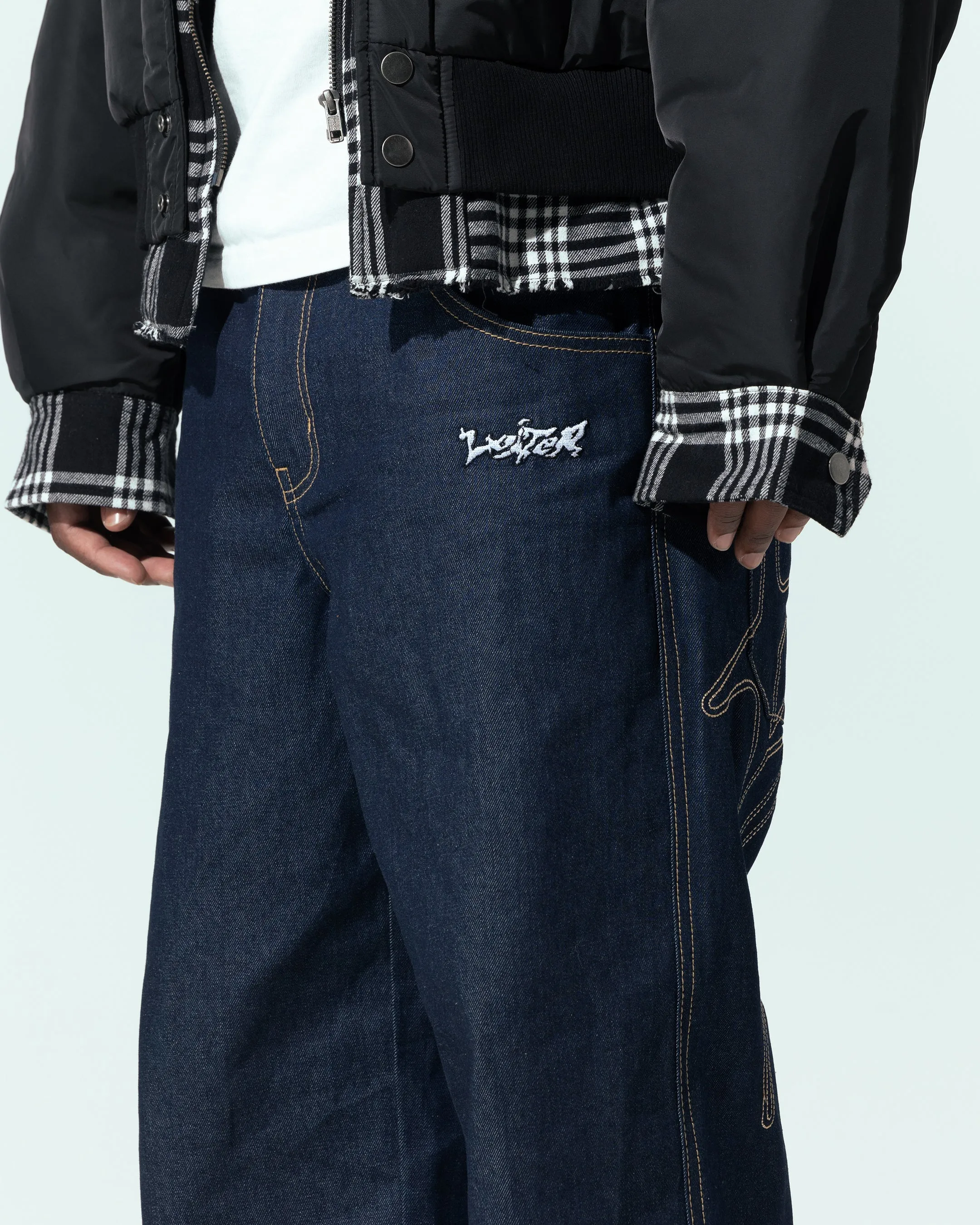 Loiter Star Born Jeans Raw Indigo