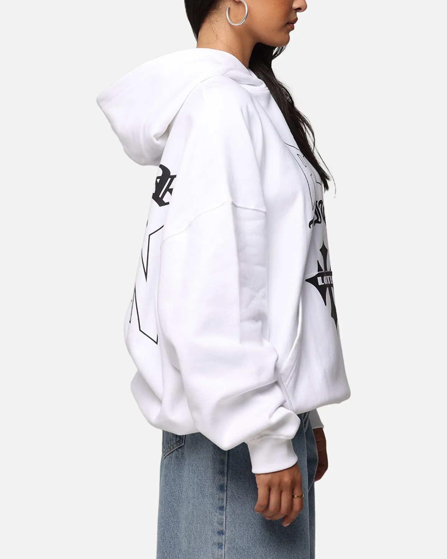 Loiter Ultimate Pain Hoodie White