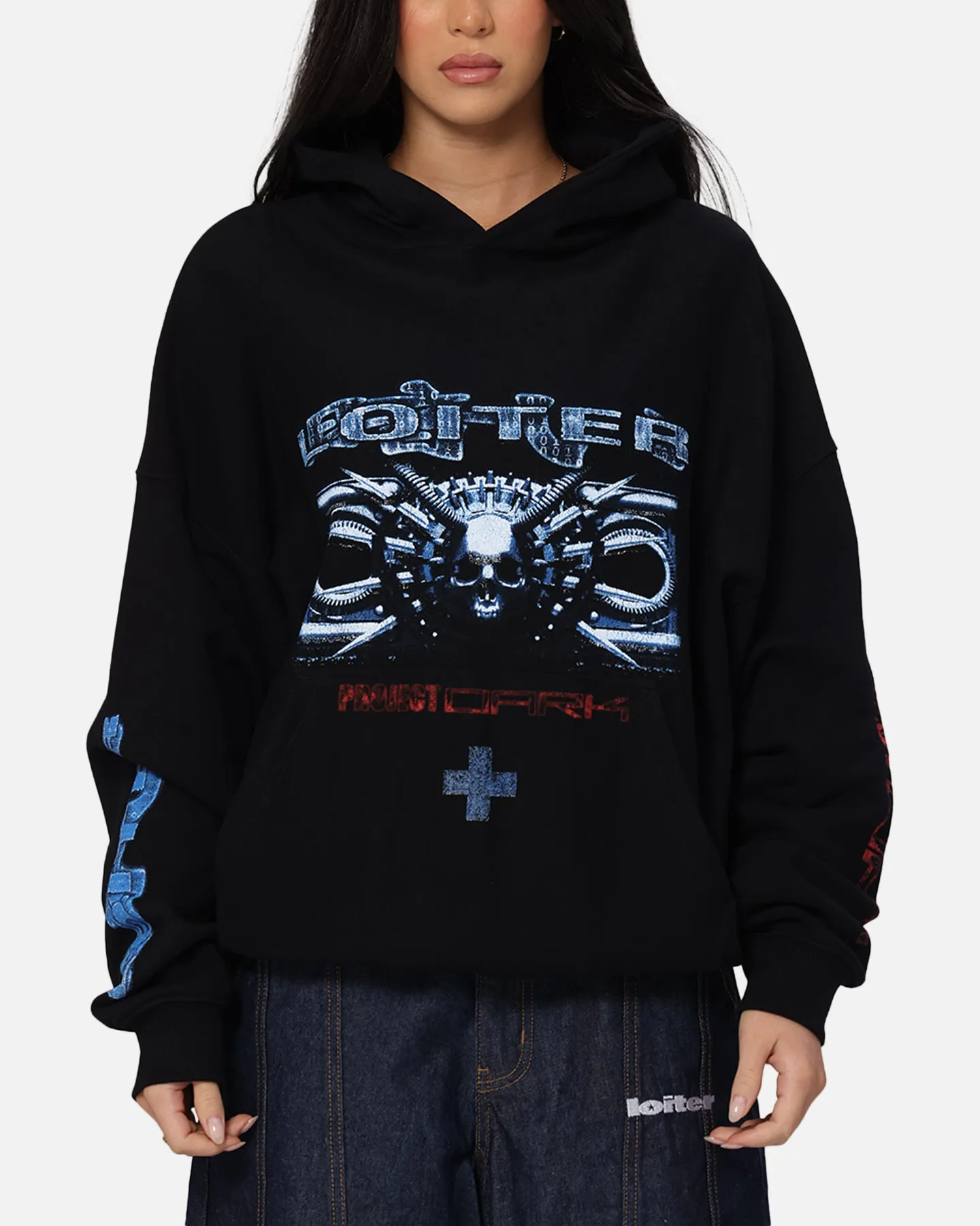 Loiter Void Hoodie Black