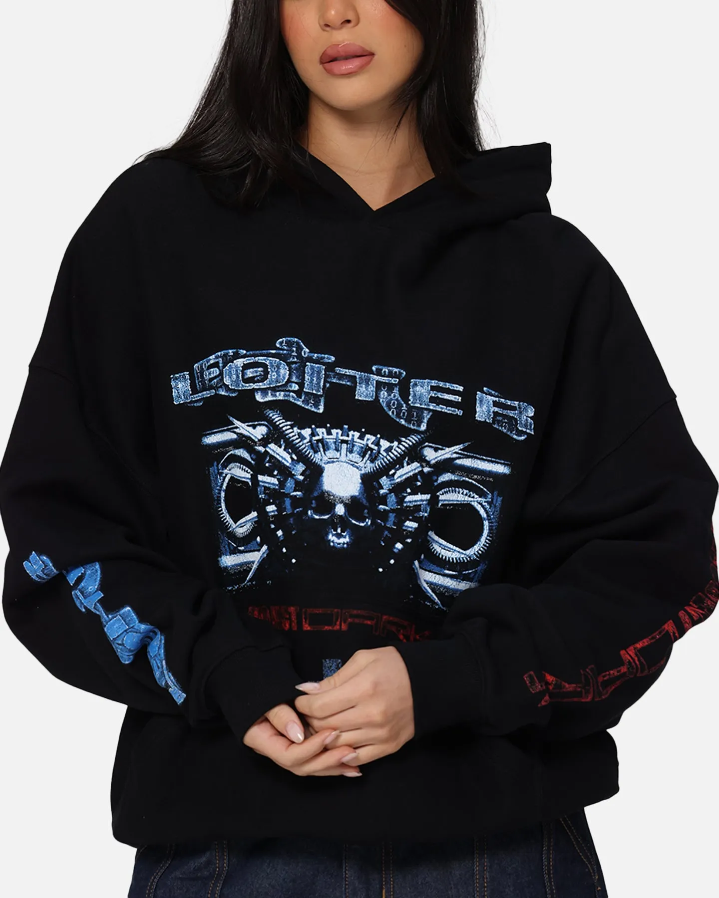Loiter Void Hoodie Black
