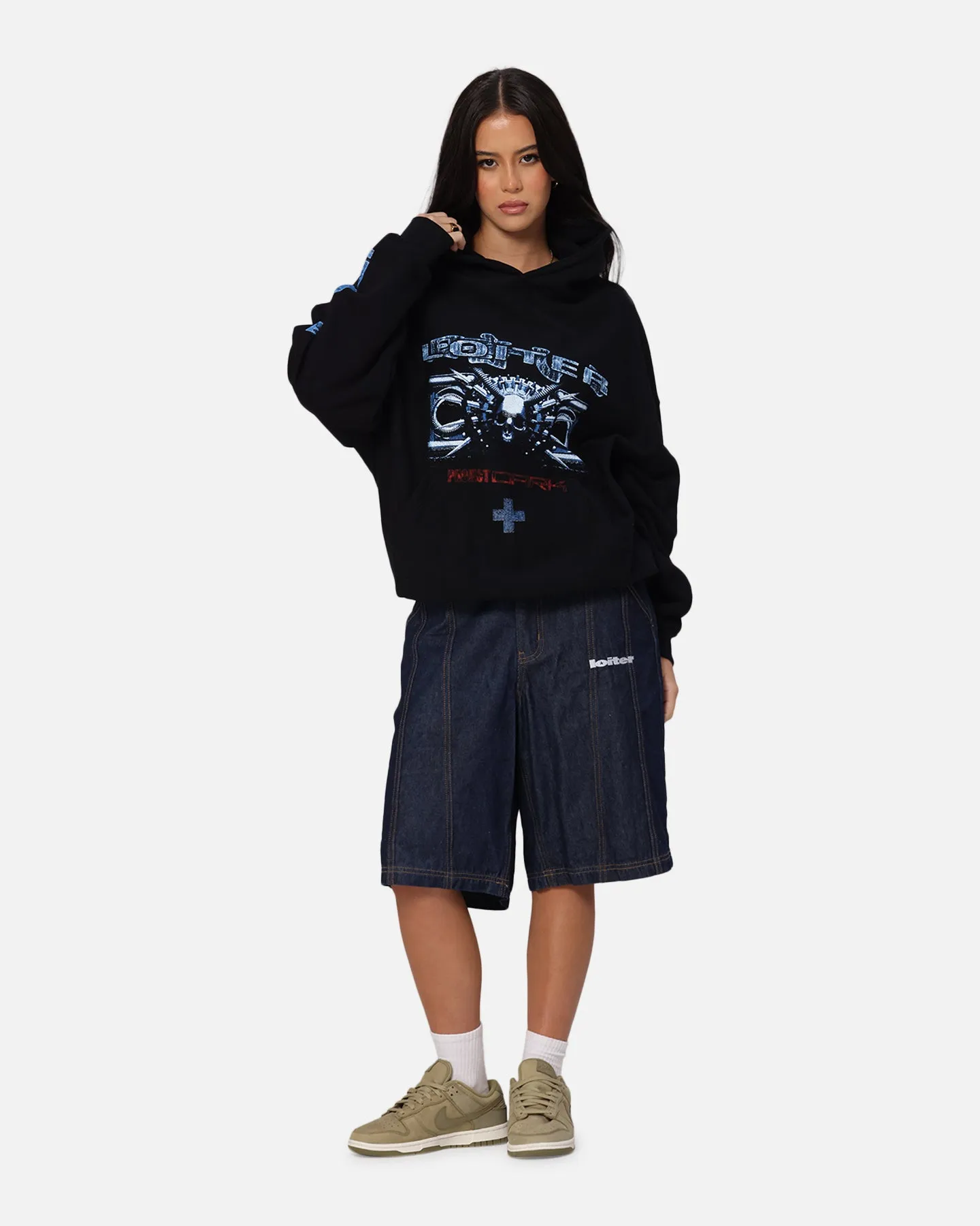 Loiter Void Hoodie Black