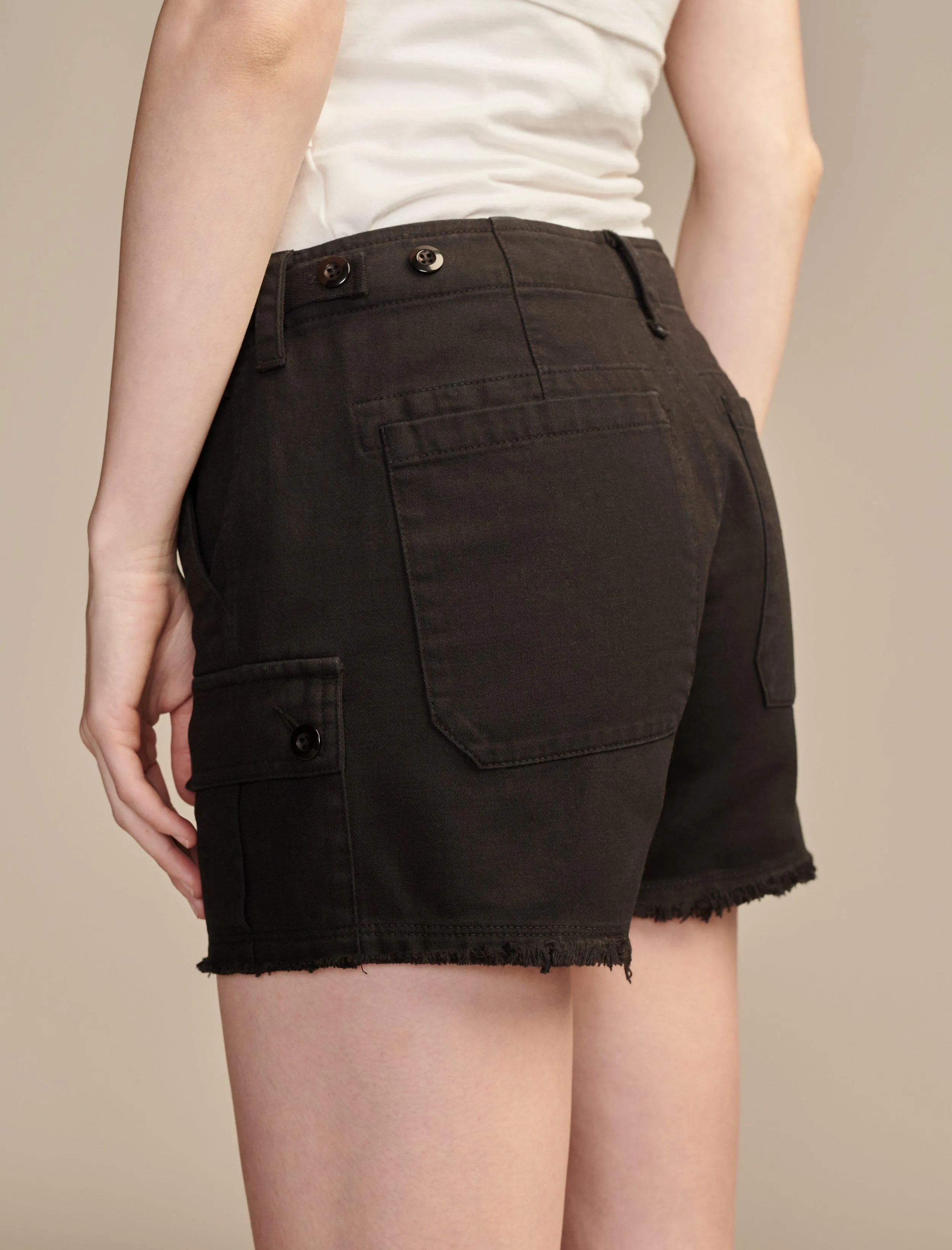 Lucky Brand Women's Raw Hem Utility Short