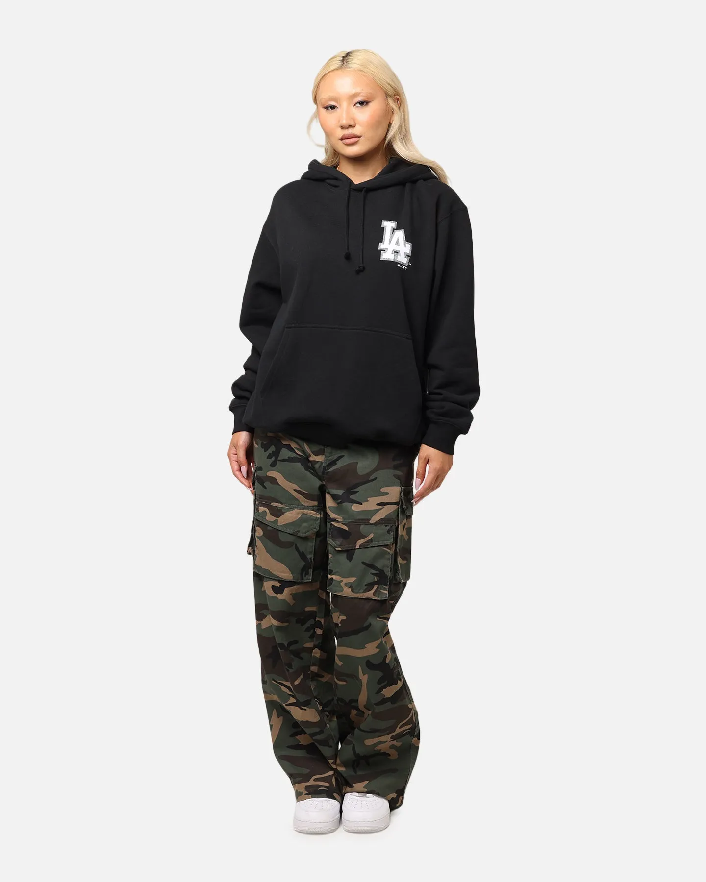 Majestic Athletic Los Angeles Dodgers Acland Hoodie Black