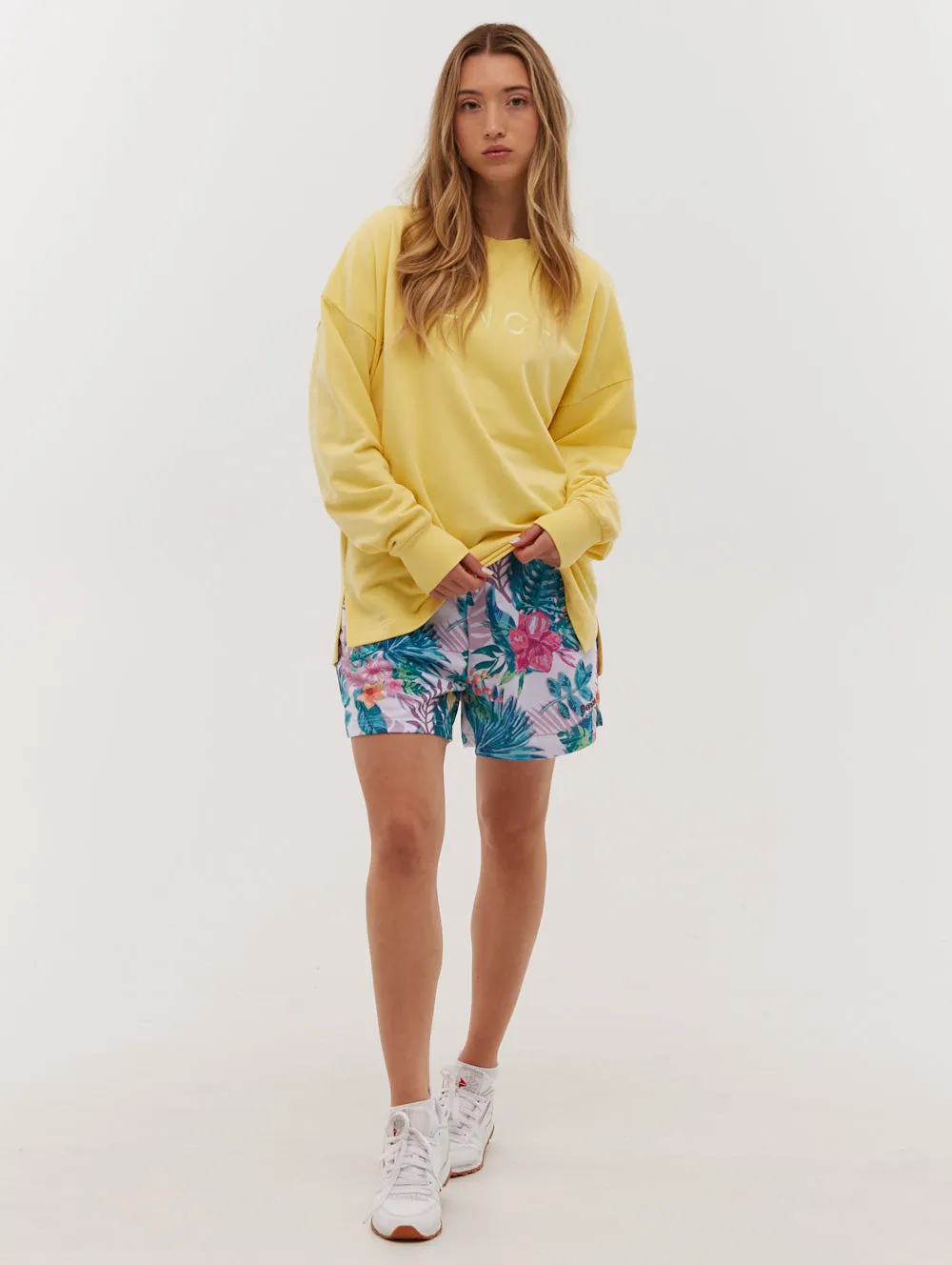 Midmoor French Terry Printed Shorts