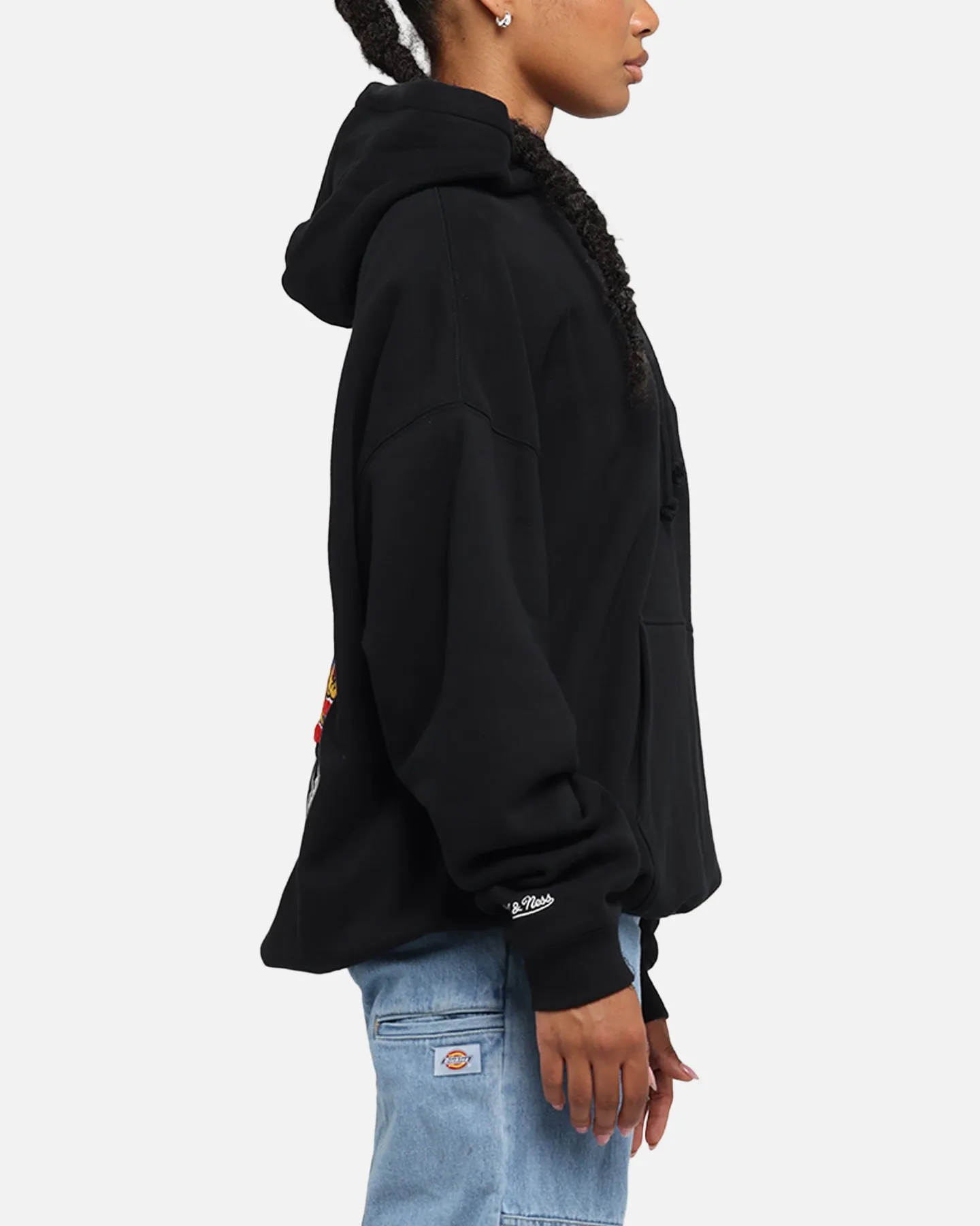 Mitchell & Ness Brisbane Lions Team Hoodie Solid Black