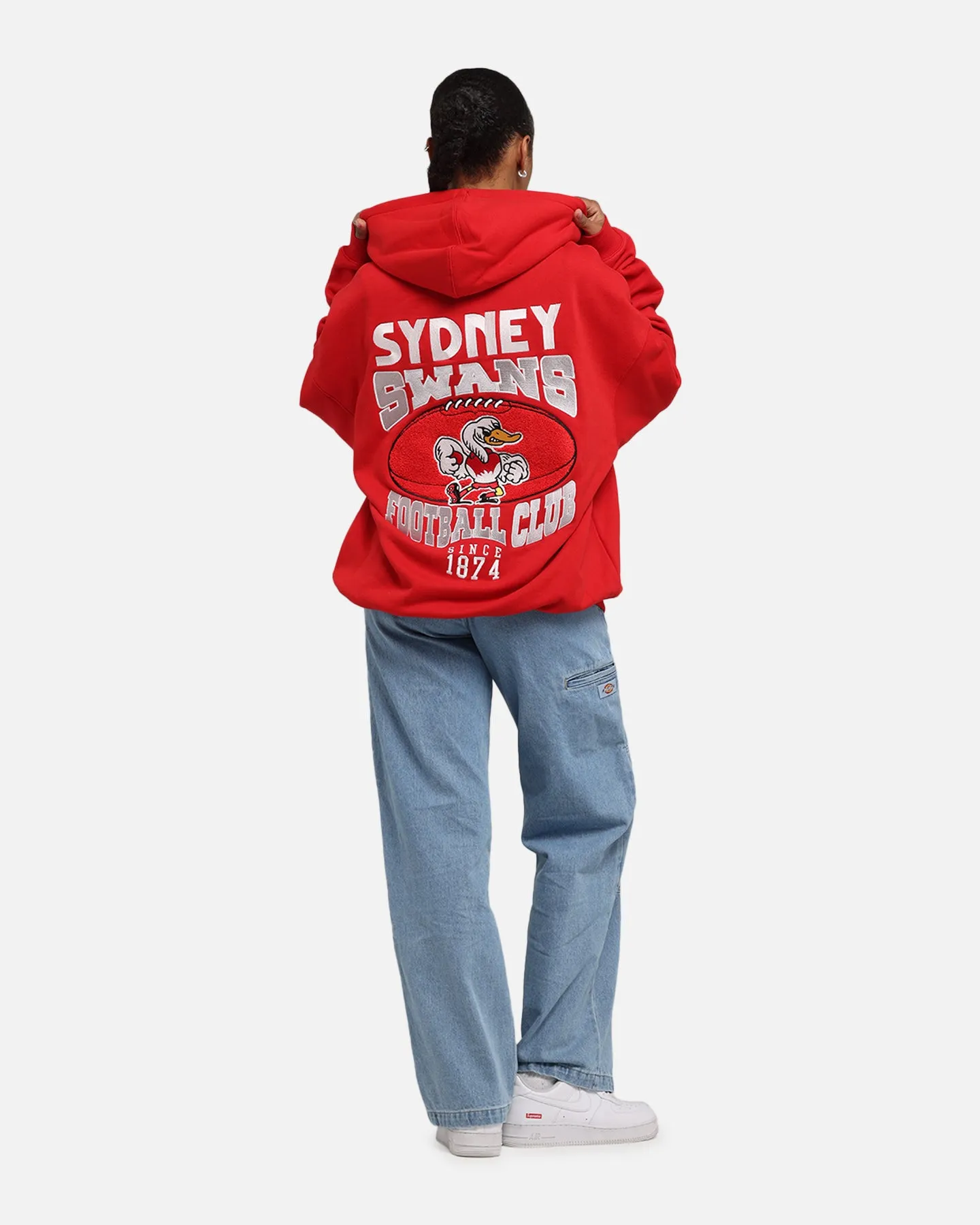 Mitchell & Ness Sydney Swans Team Hoodie Red