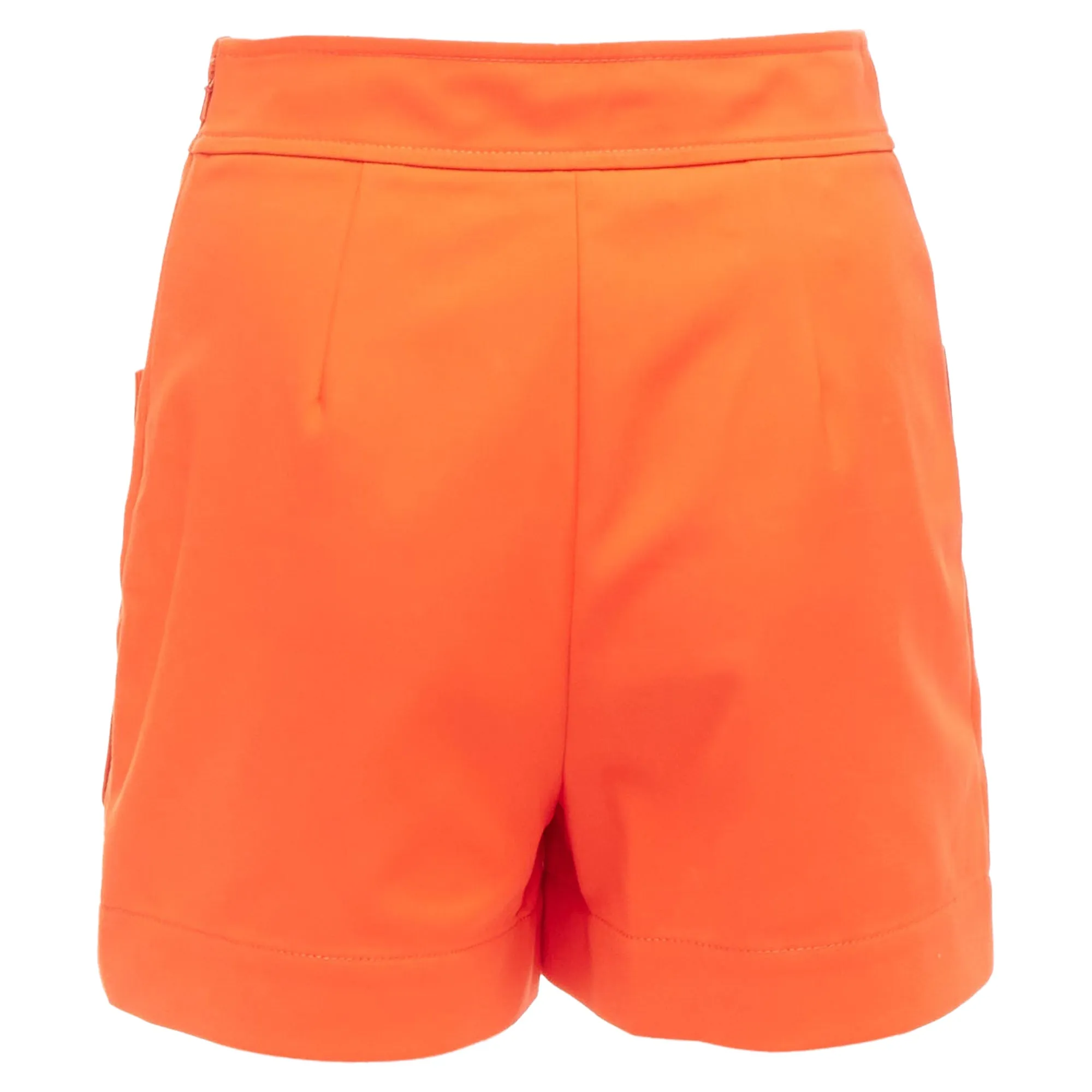 Moschino Oversized Buttons High Waist Wide Leg Shorts