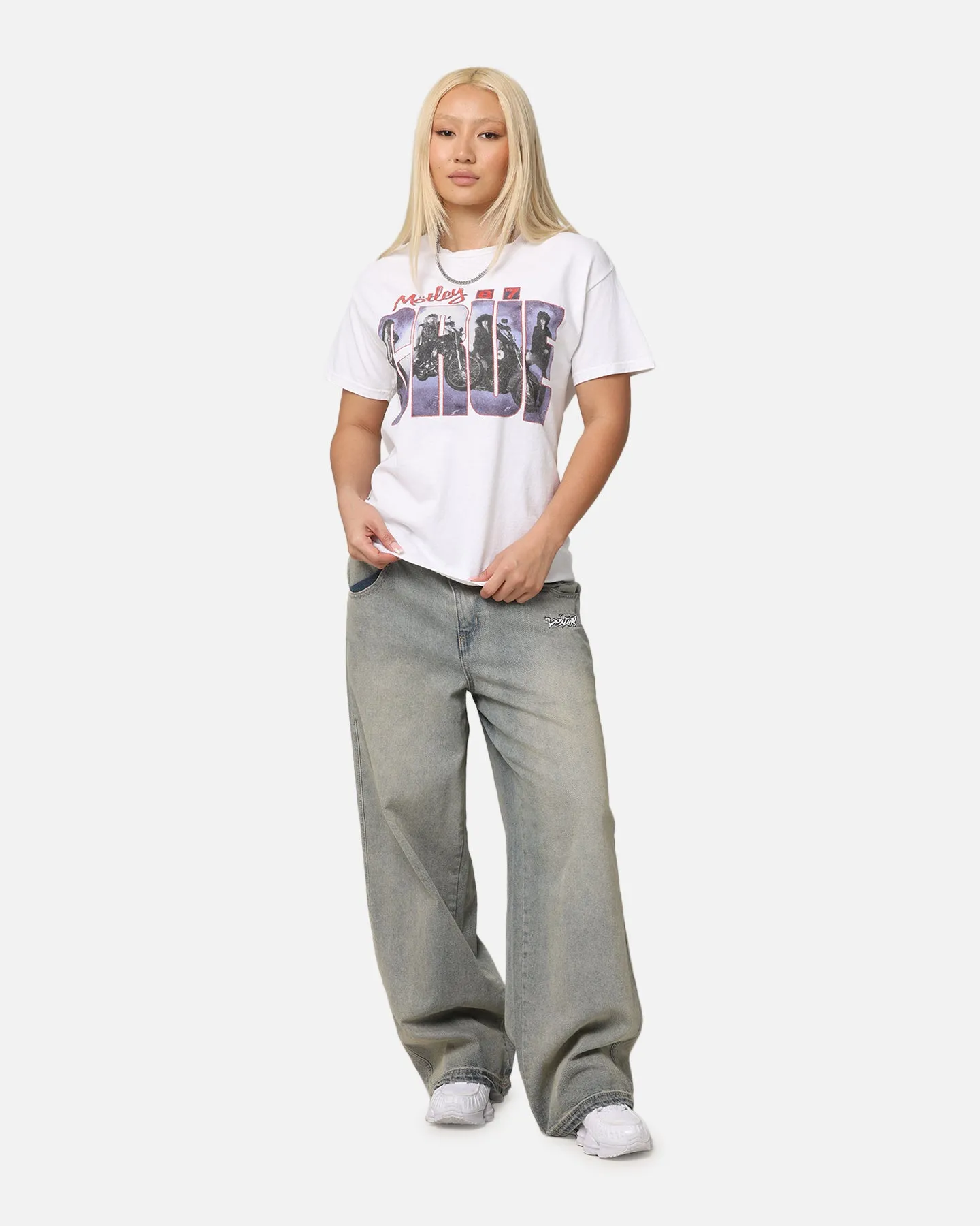 Motley Crue Girls Girls Girls T-Shirt White Vintage