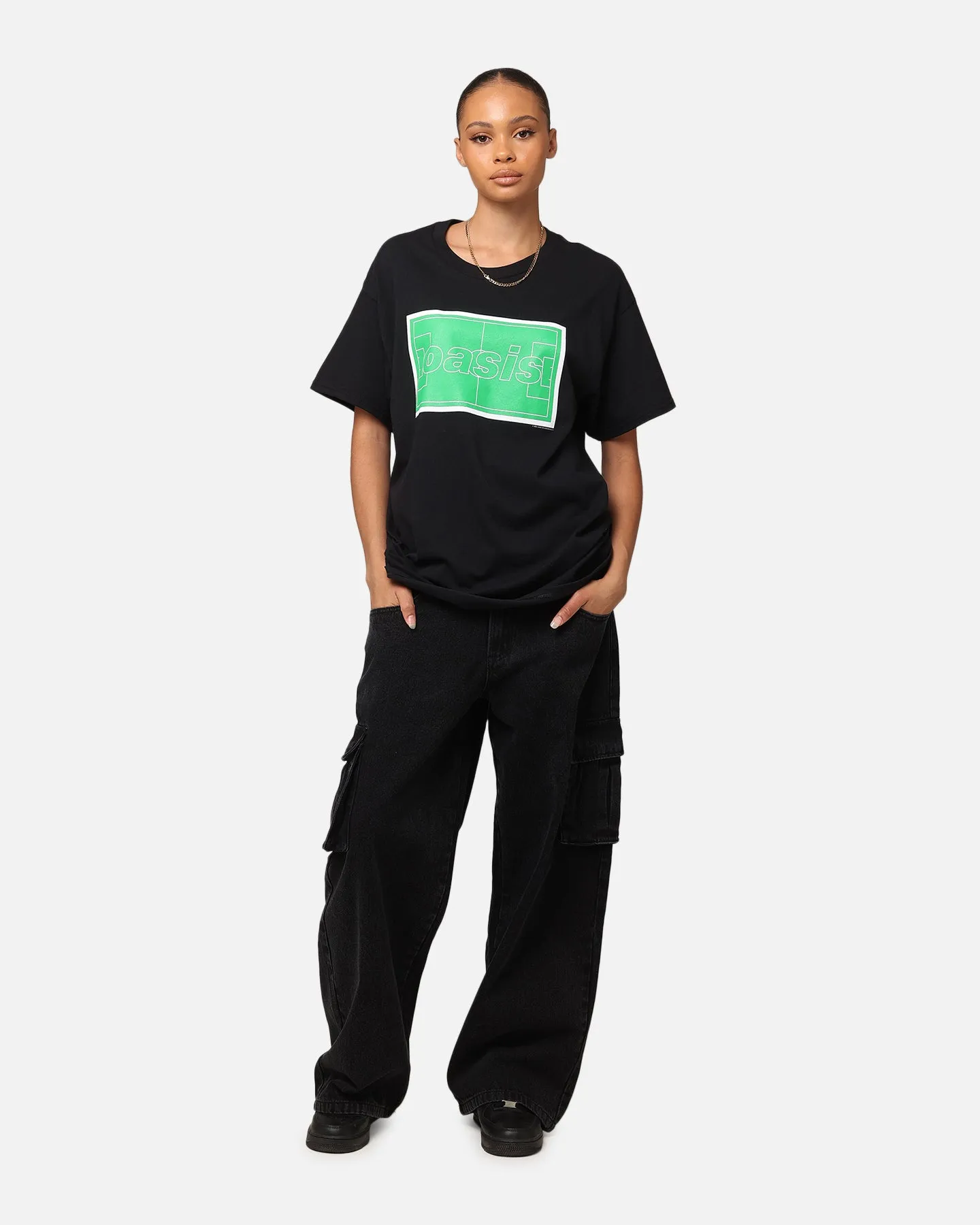 Oasis Maine Road T-Shirt Black