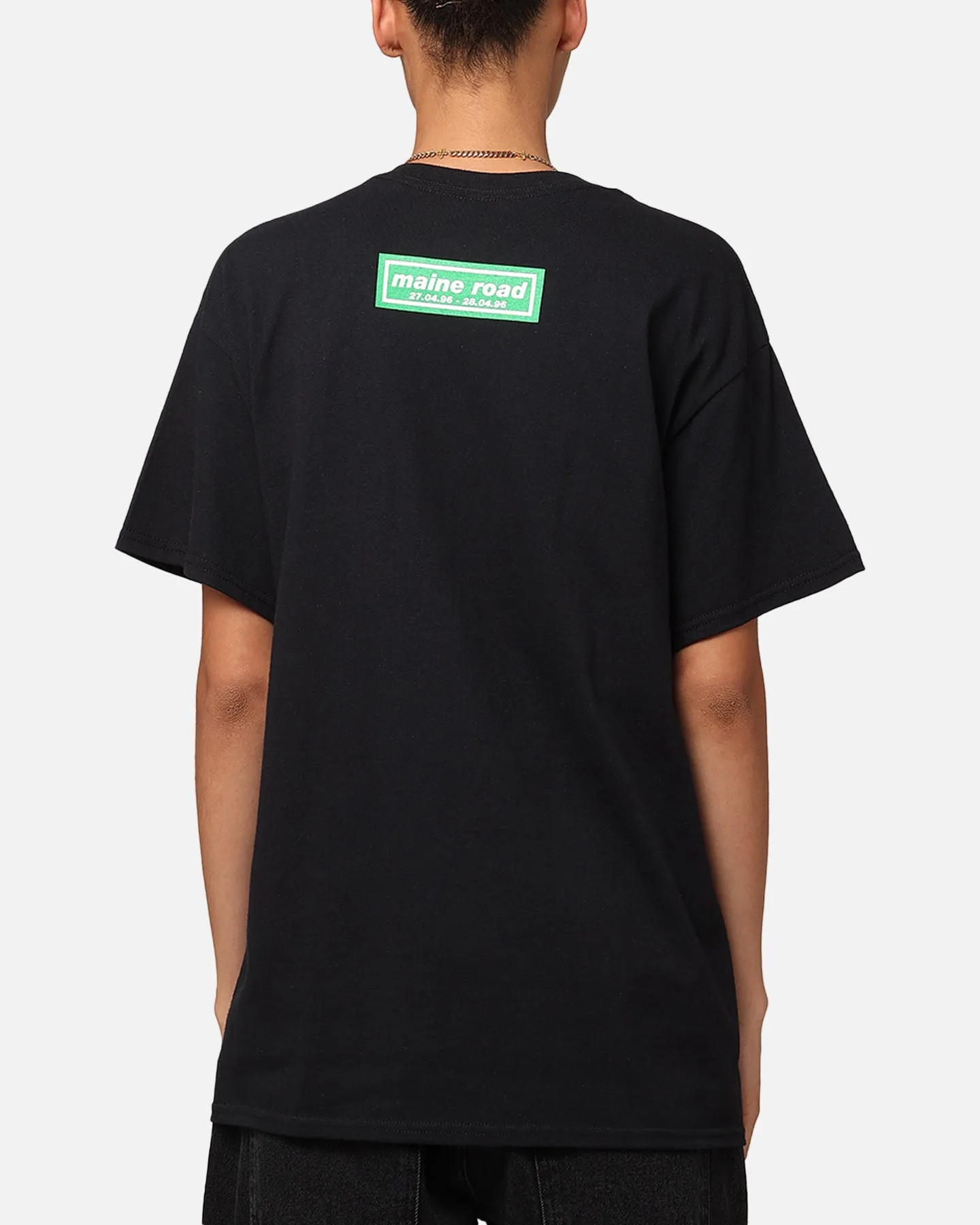 Oasis Maine Road T-Shirt Black