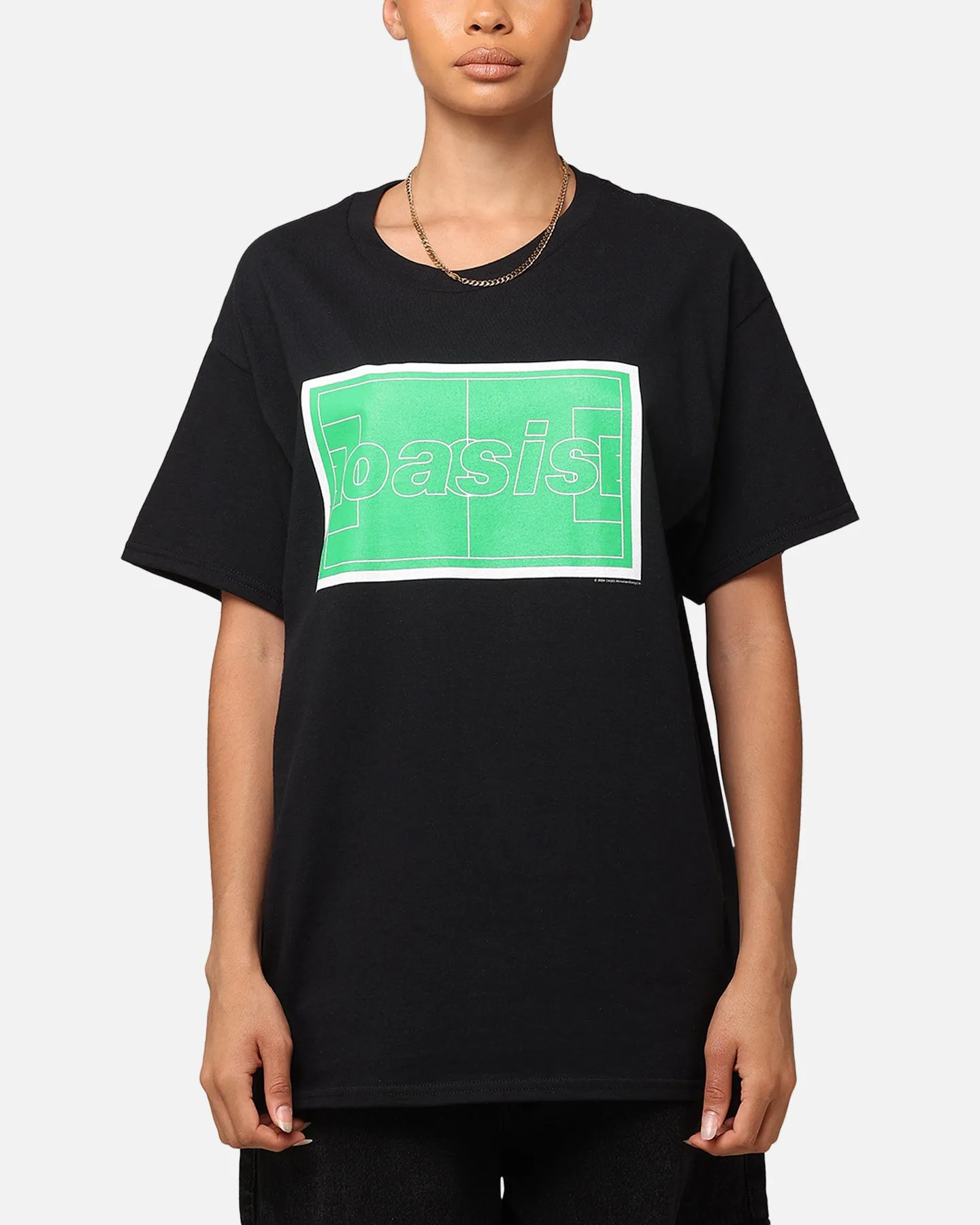 Oasis Maine Road T-Shirt Black