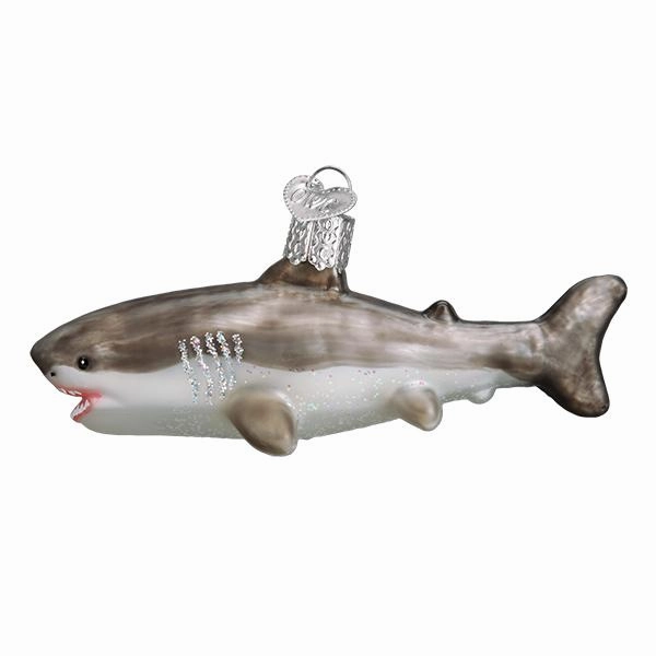 Old World Christmas - Great White Shark Ornament