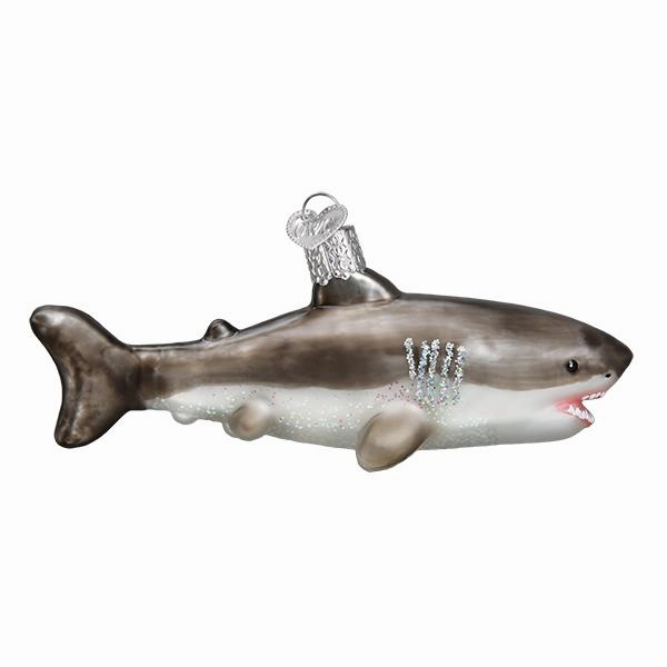 Old World Christmas - Great White Shark Ornament