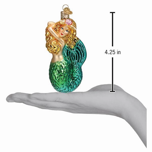 Old World Christmas - Seashell Mermaid Ornament