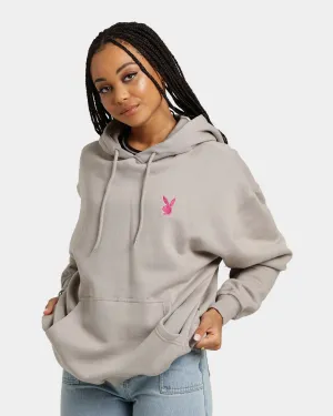 Playboy Bunny Basics Oversized Hoodie Smoke