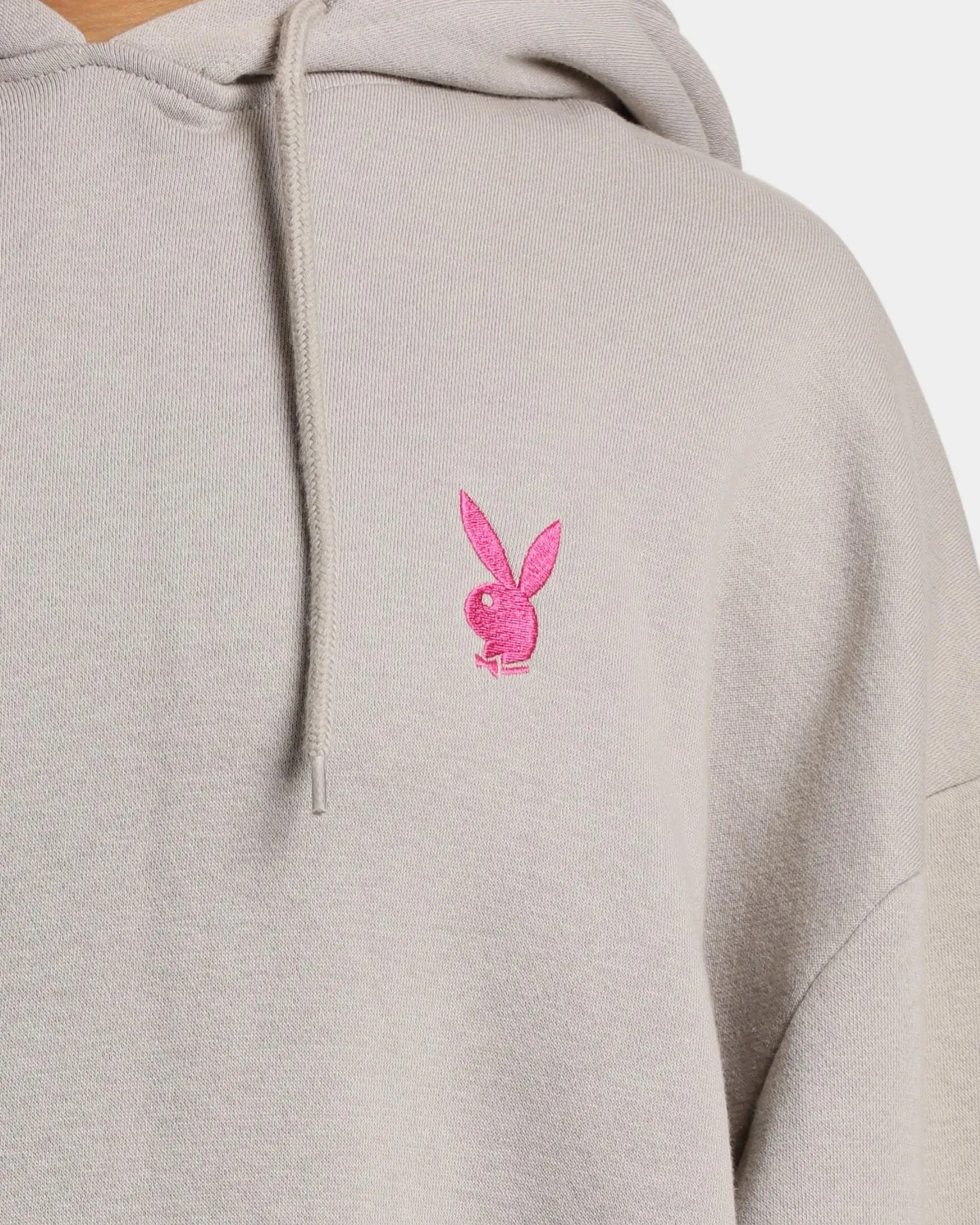 Playboy Bunny Basics Oversized Hoodie Smoke
