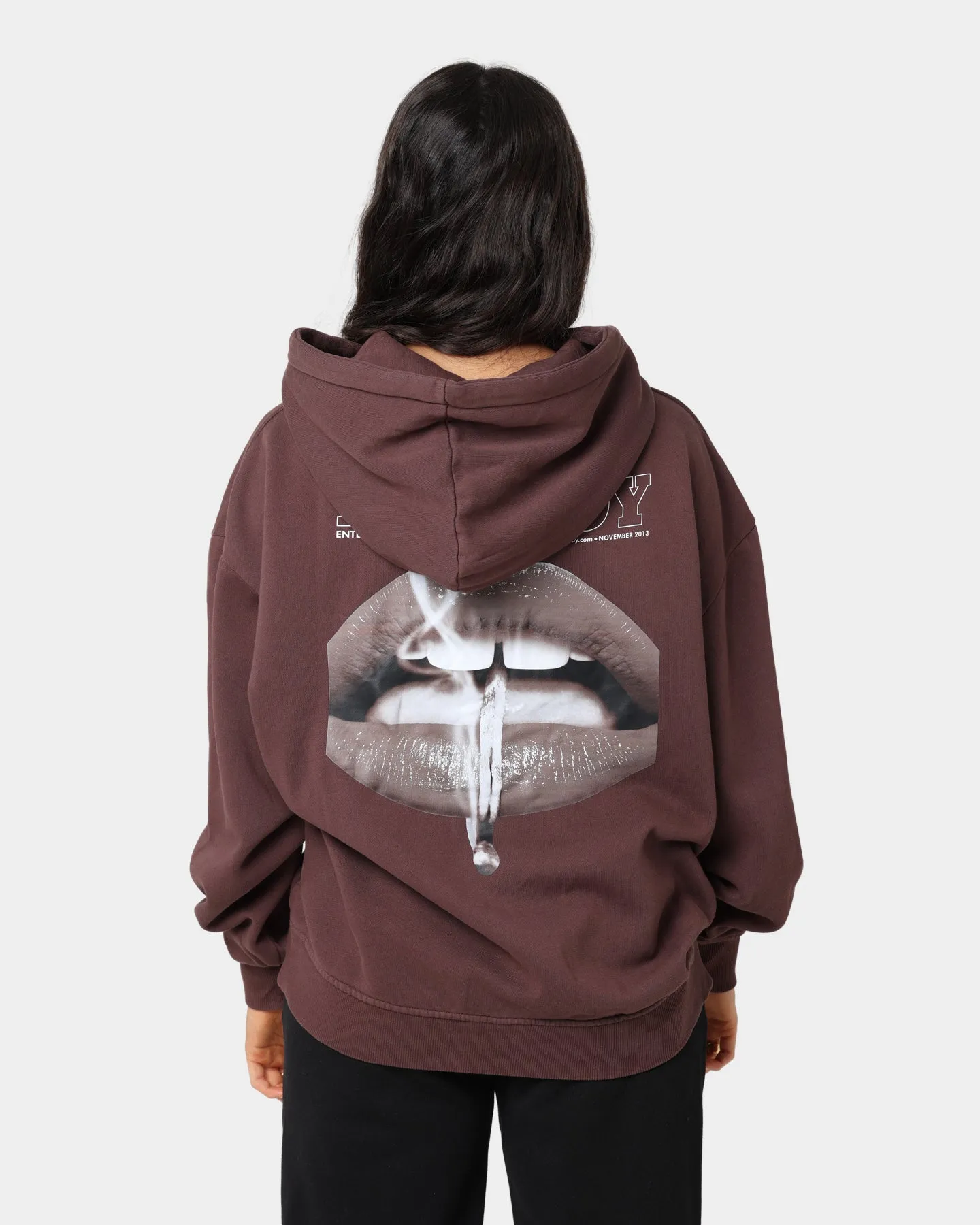Playboy November 2013 Sepia Hoodie Brown