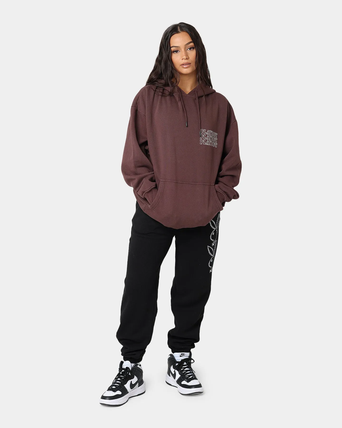 Playboy November 2013 Sepia Hoodie Brown