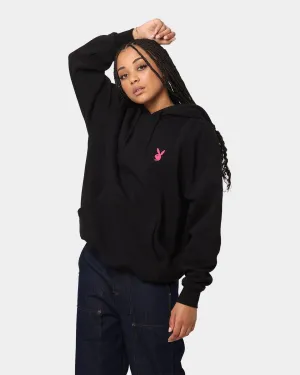 Playboy Stacked Hoodie Black