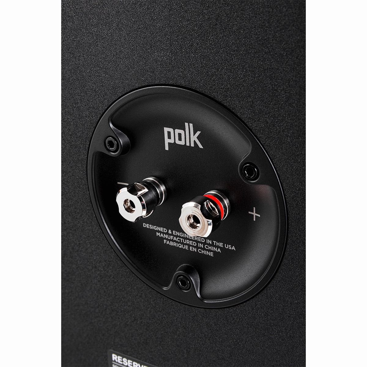 Polk Audio Reserve 600 Floorstanding Speaker - Each (Black)