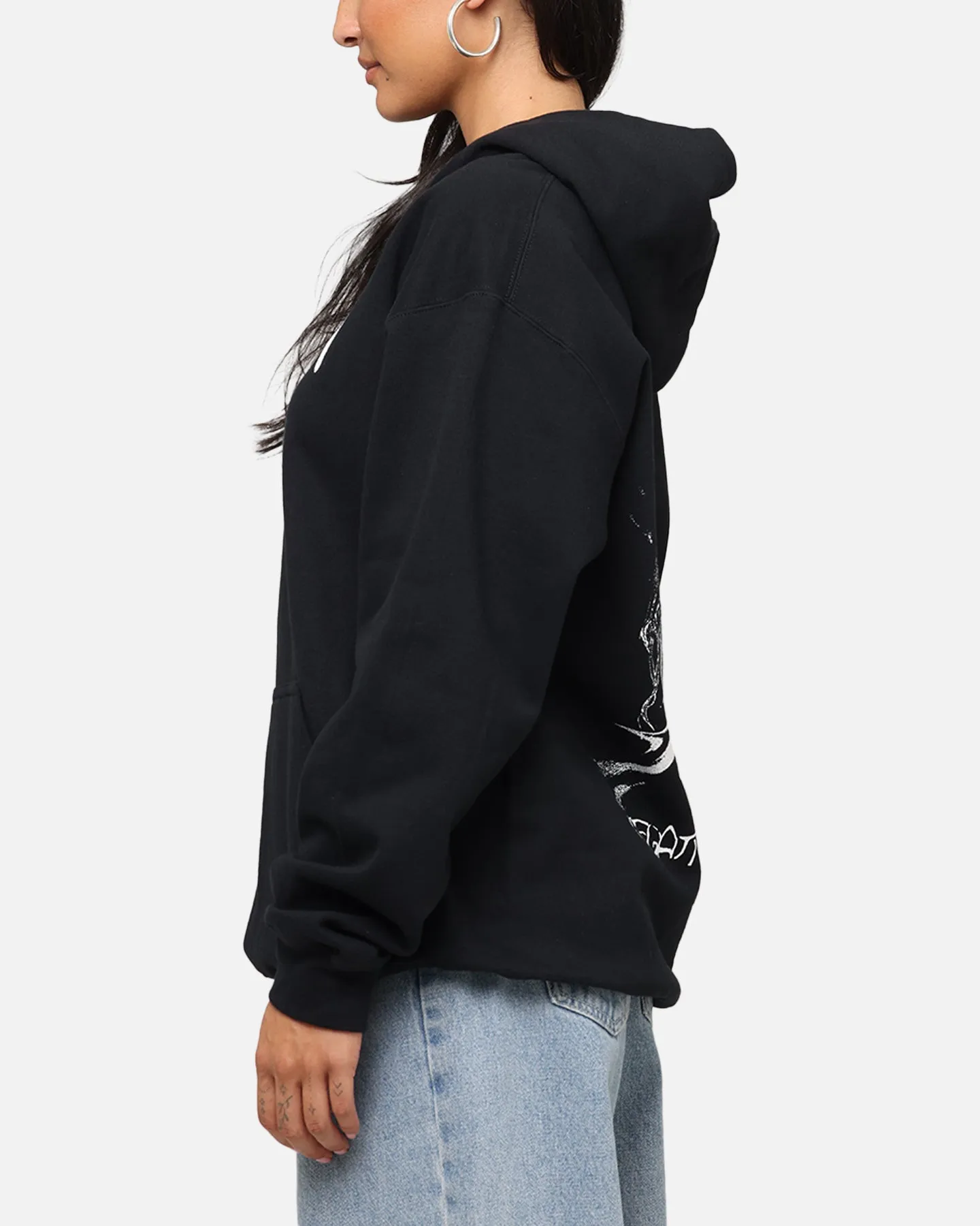 Poppy Negative Spaces Hoodie Black