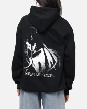 Poppy Negative Spaces Hoodie Black