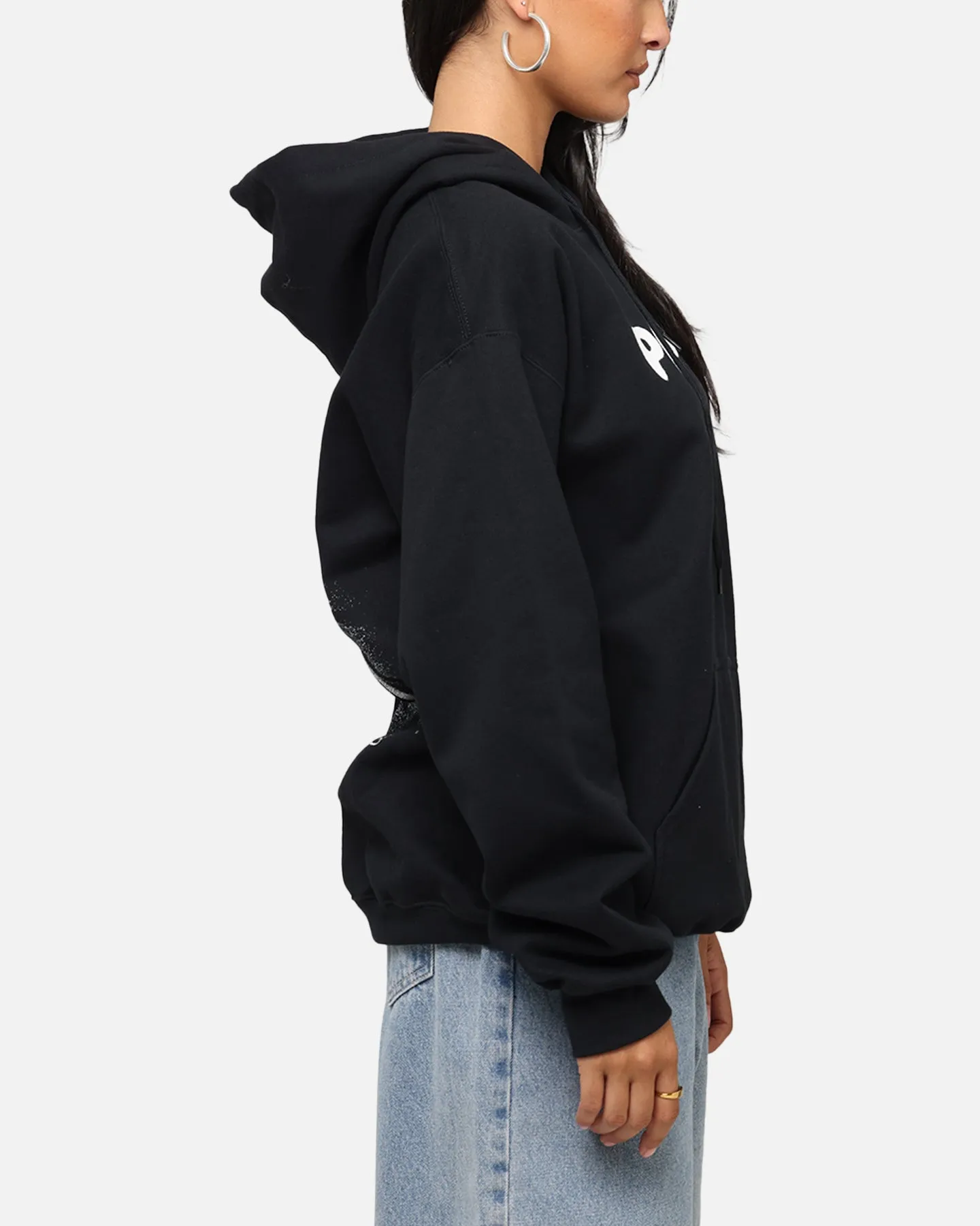 Poppy Negative Spaces Hoodie Black