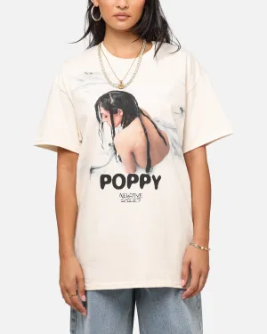Poppy Negative Spaces Track T-Shirt Off White