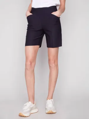 Pull-On Short In Navy