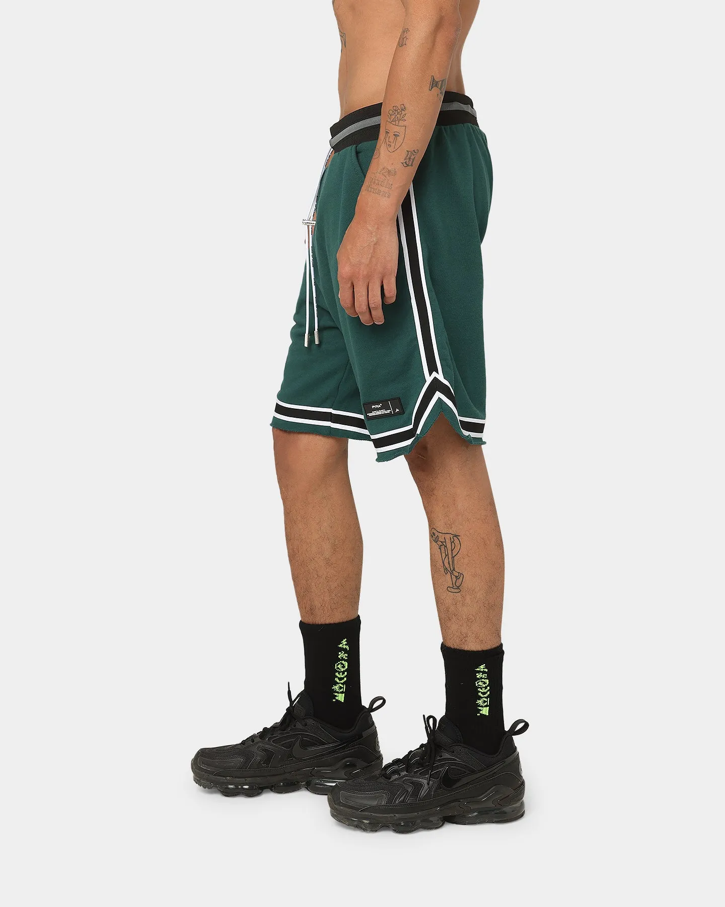 PYRA Terry Ball Shorts Forest