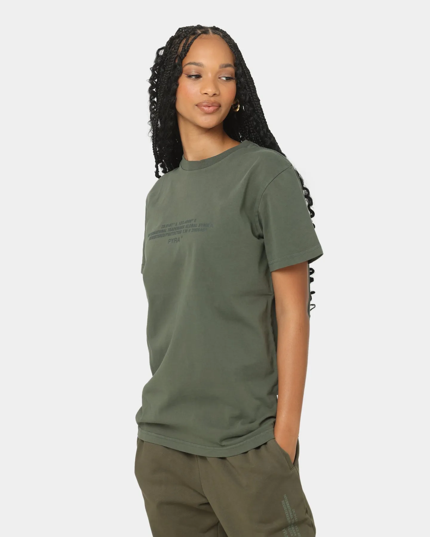 PYRA Women's TM Standard T-Shirt Dark Olive