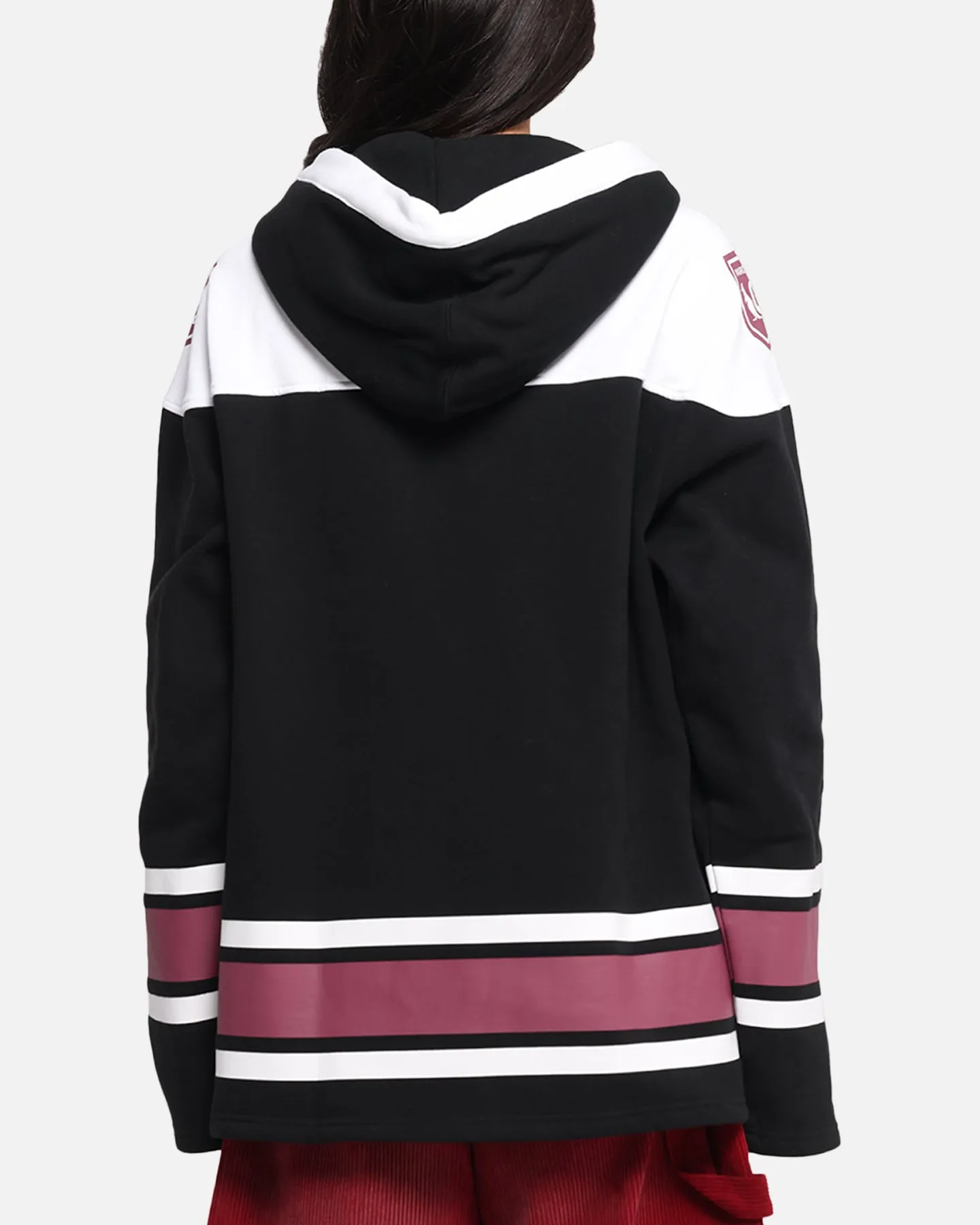 Queensland Rugby League Queensland Maroons Panel Hoodie Black