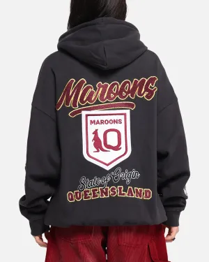 Queensland Rugby League Queensland Maroons State Of Origin Hoodie Faded Black