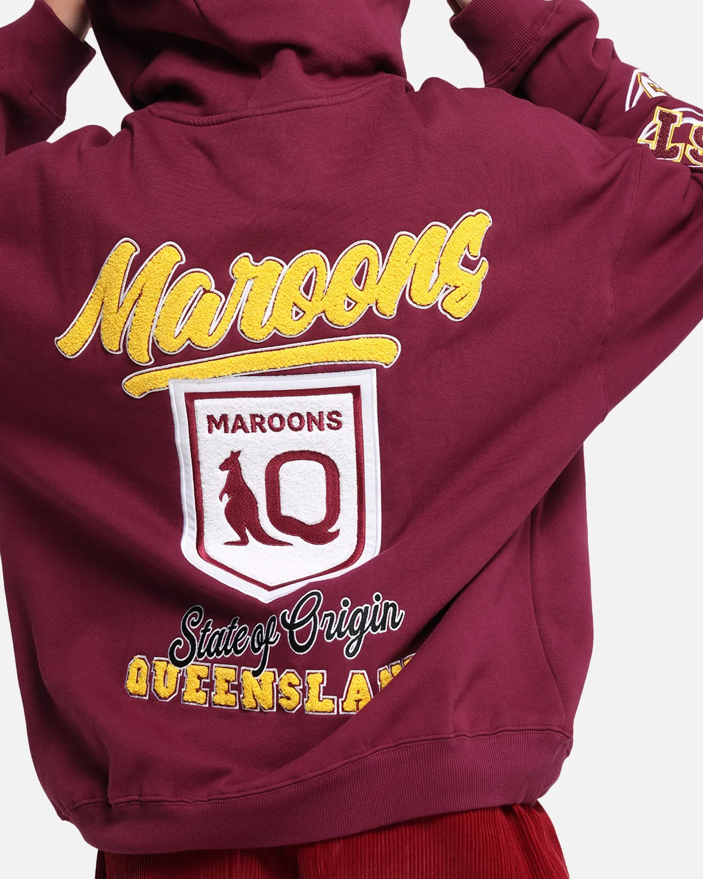 Queensland Rugby League Queensland Maroons State Of Origin Hoodie Maroon