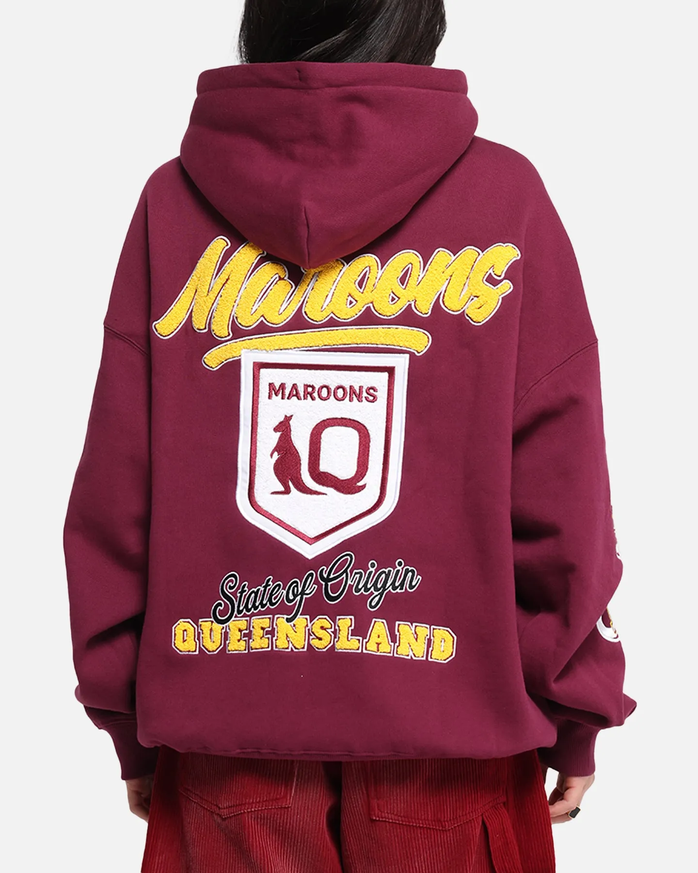 Queensland Rugby League Queensland Maroons State Of Origin Hoodie Maroon