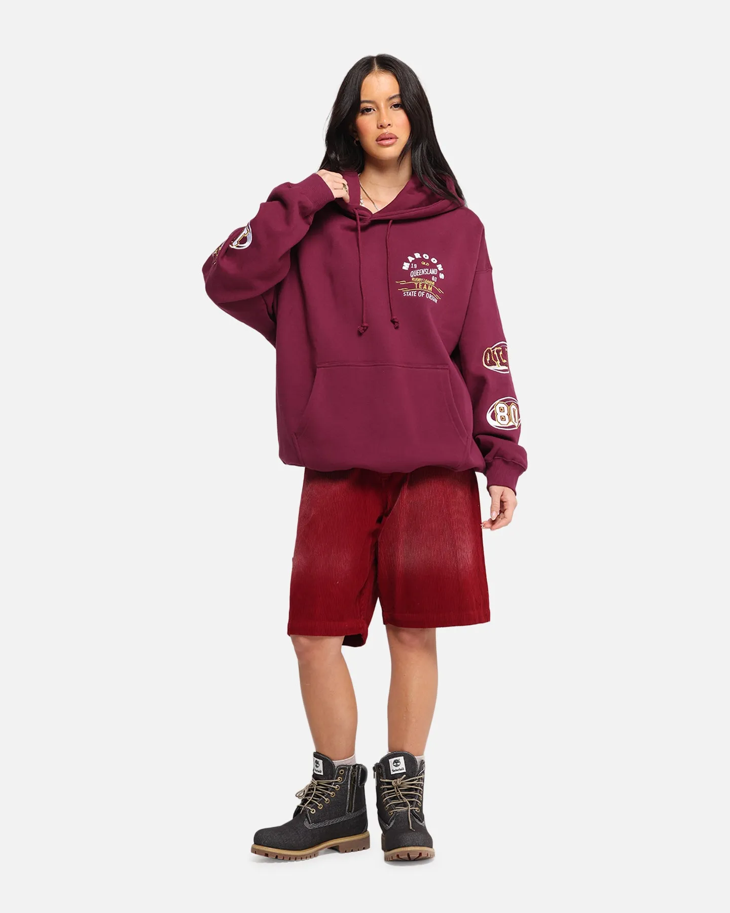 Queensland Rugby League Queensland Maroons State Of Origin Hoodie Maroon
