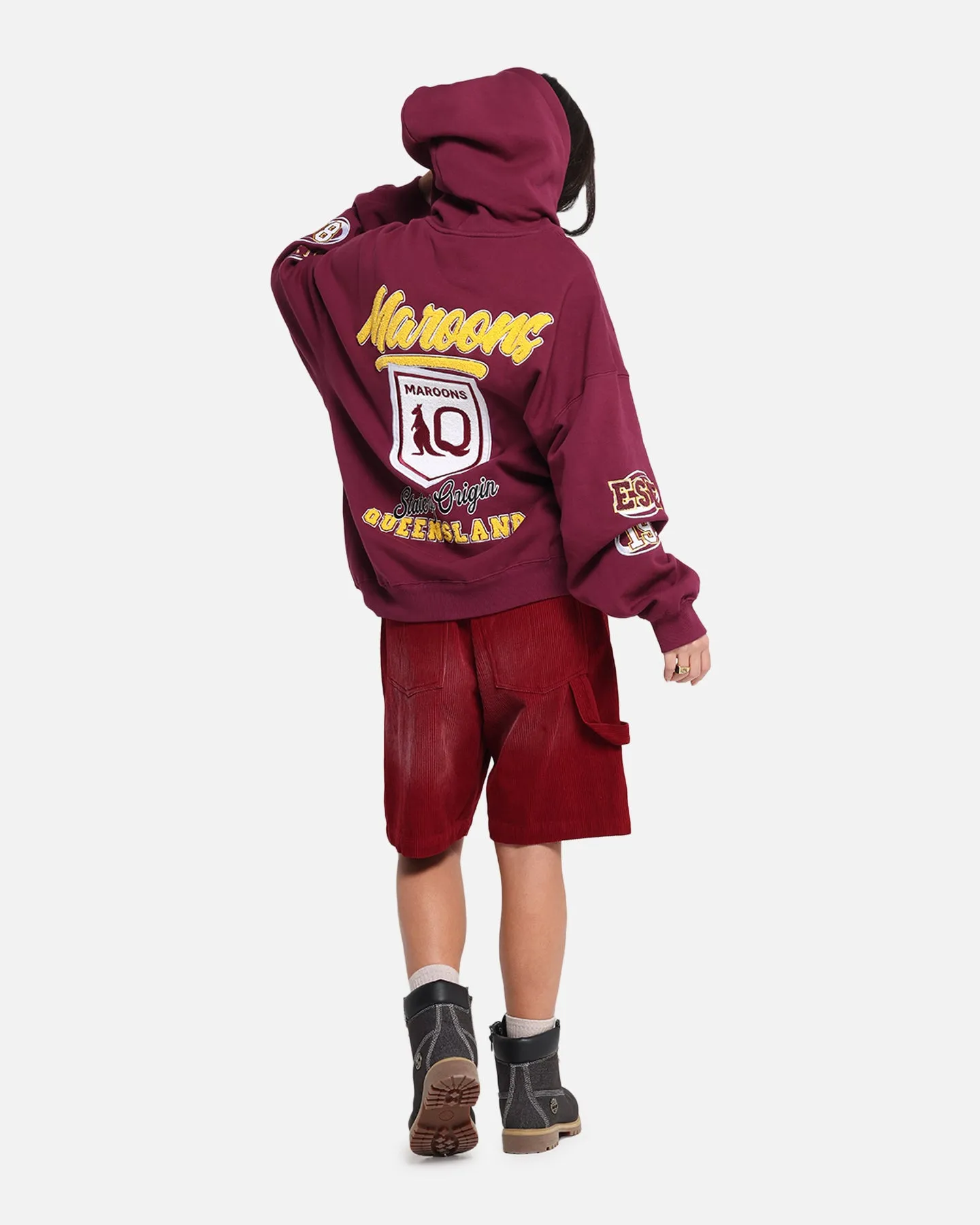 Queensland Rugby League Queensland Maroons State Of Origin Hoodie Maroon