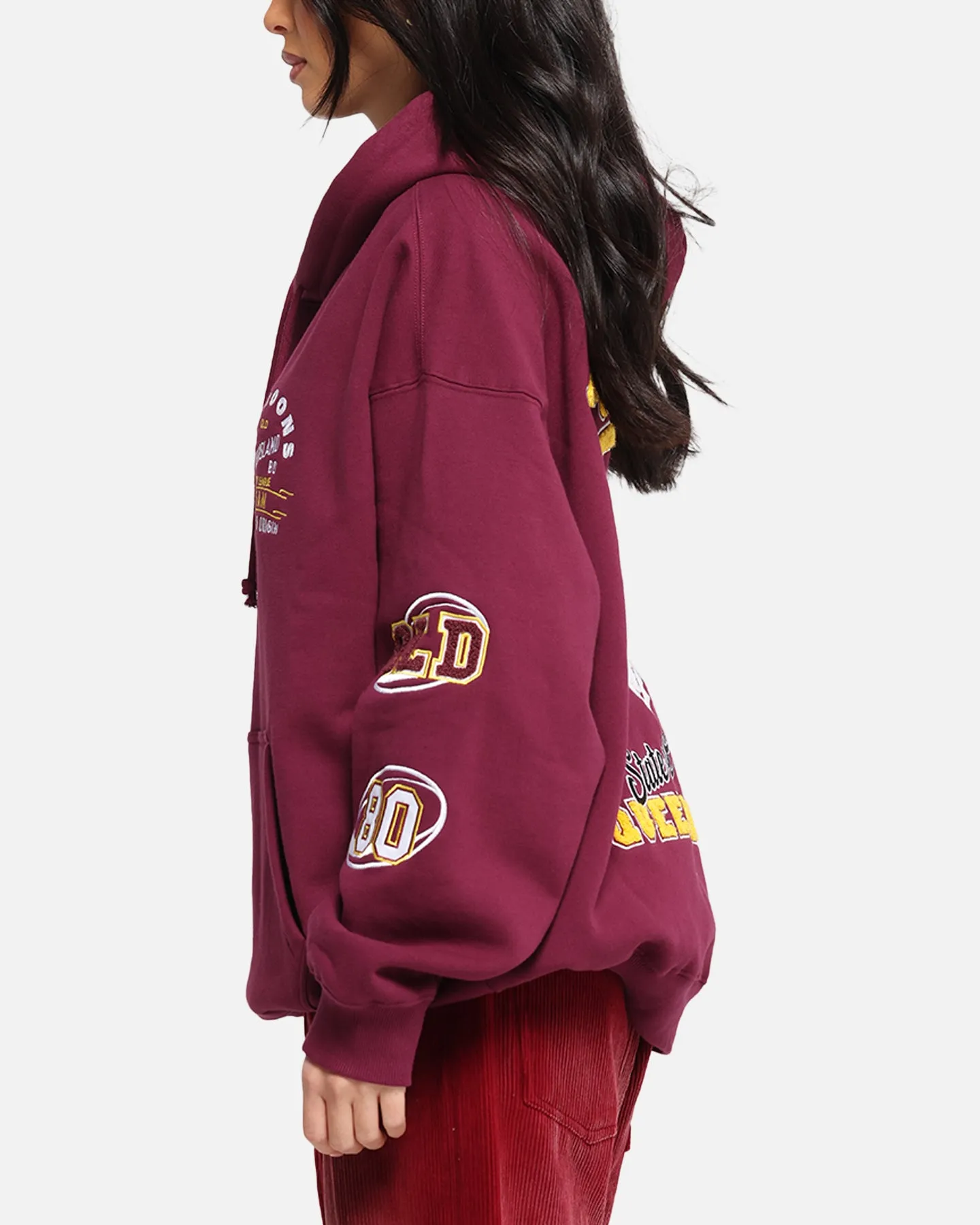 Queensland Rugby League Queensland Maroons State Of Origin Hoodie Maroon