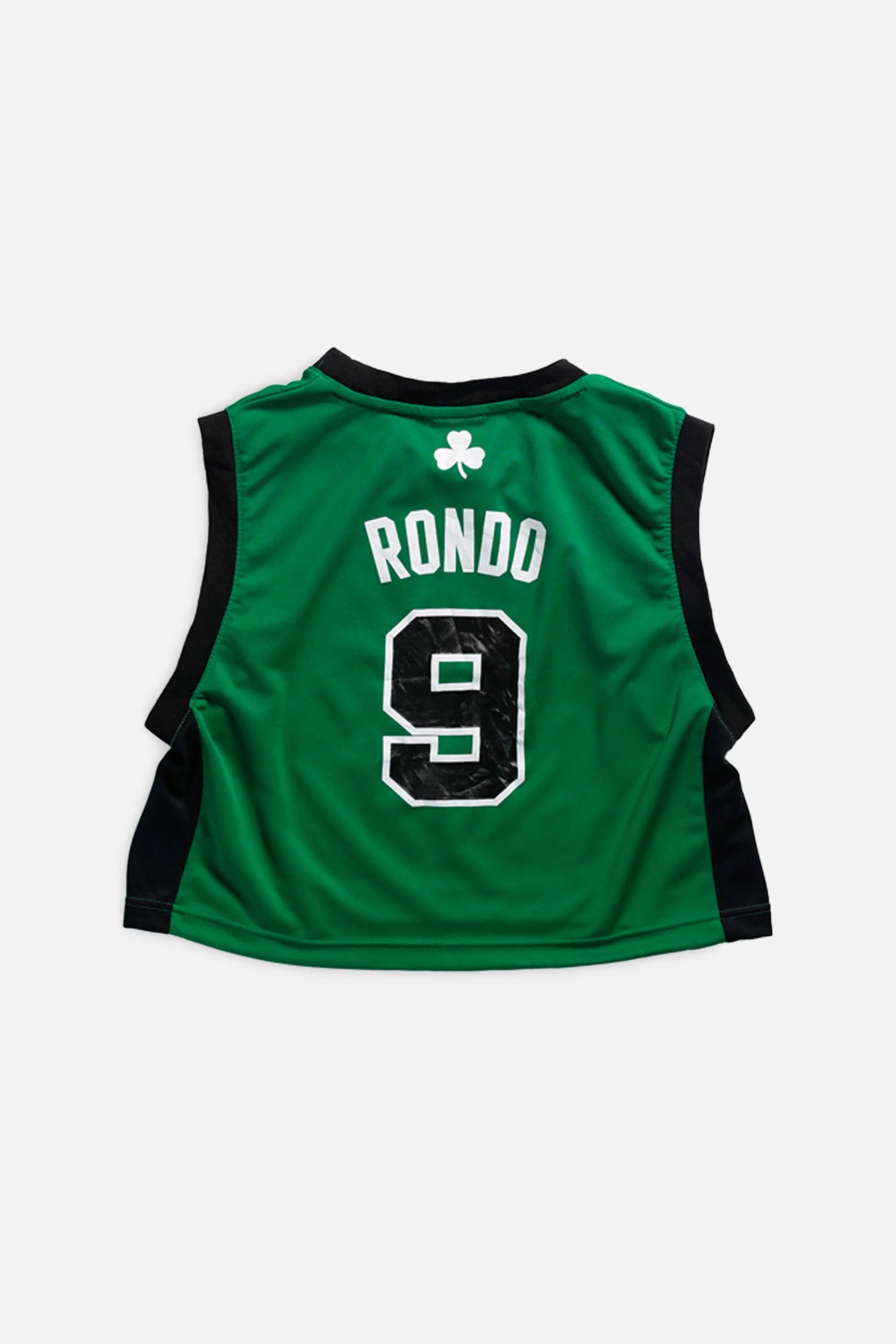 Rework Boston Celtics NBA Crop Jersey - M