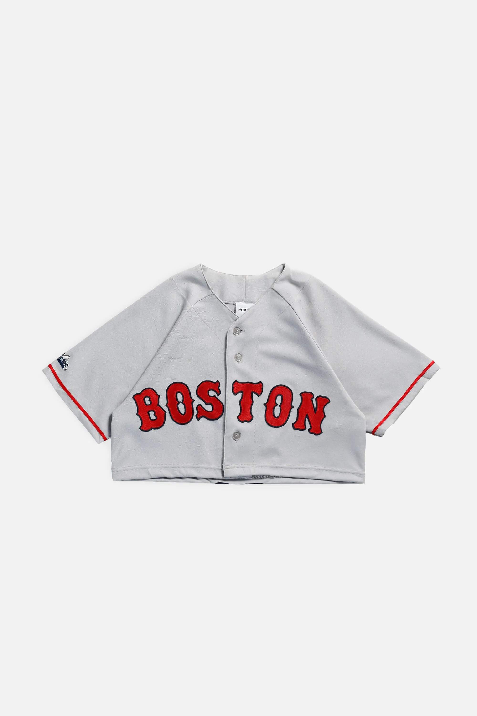 Rework Boston Red Sox MLB Crop Jersey - S