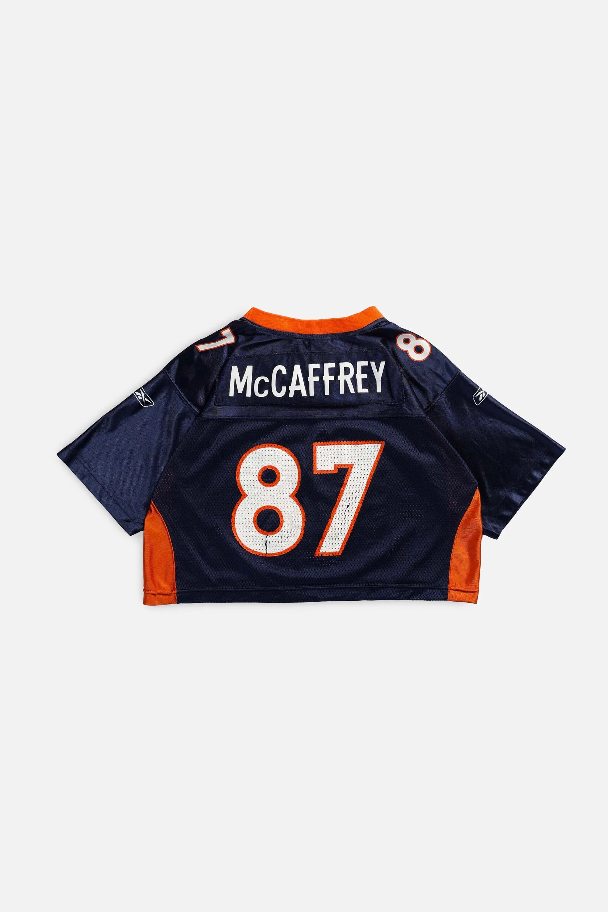 Rework Broncos Crop NFL Jersey - M
