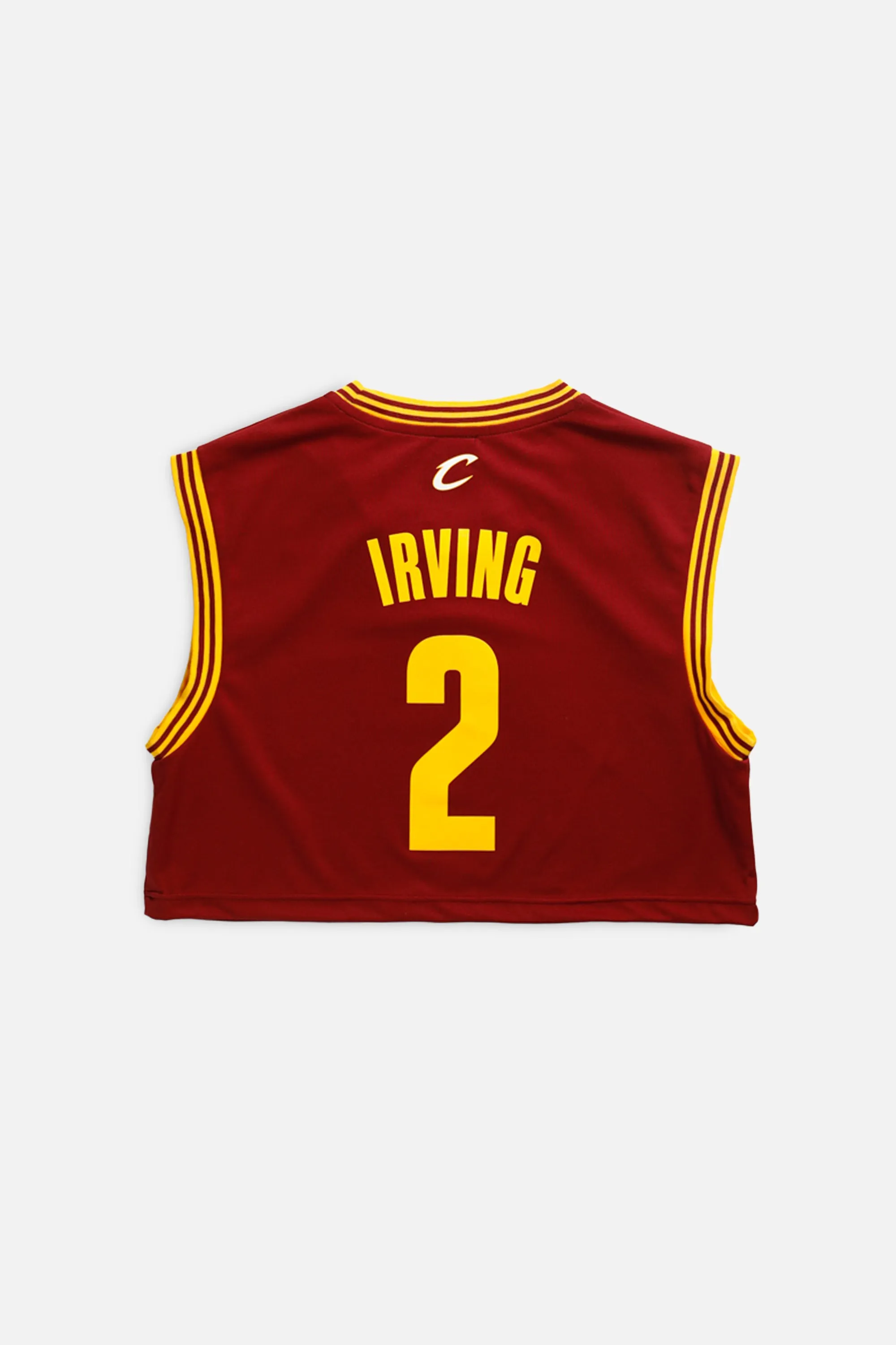 Rework Cleveland Cavaliers NBA Crop Jersey - L