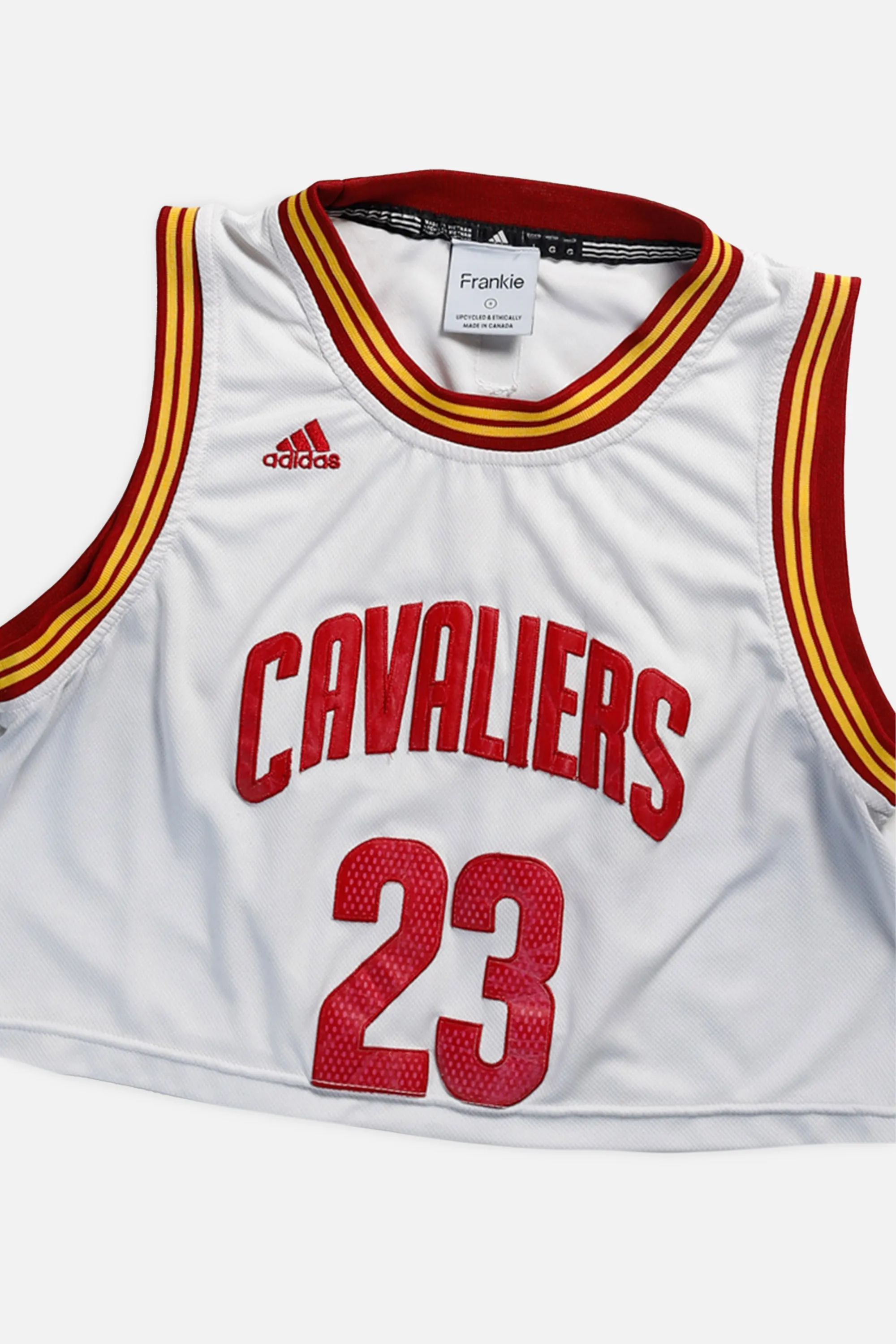 Rework Cleveland Cavaliers NBA Crop Jersey - S