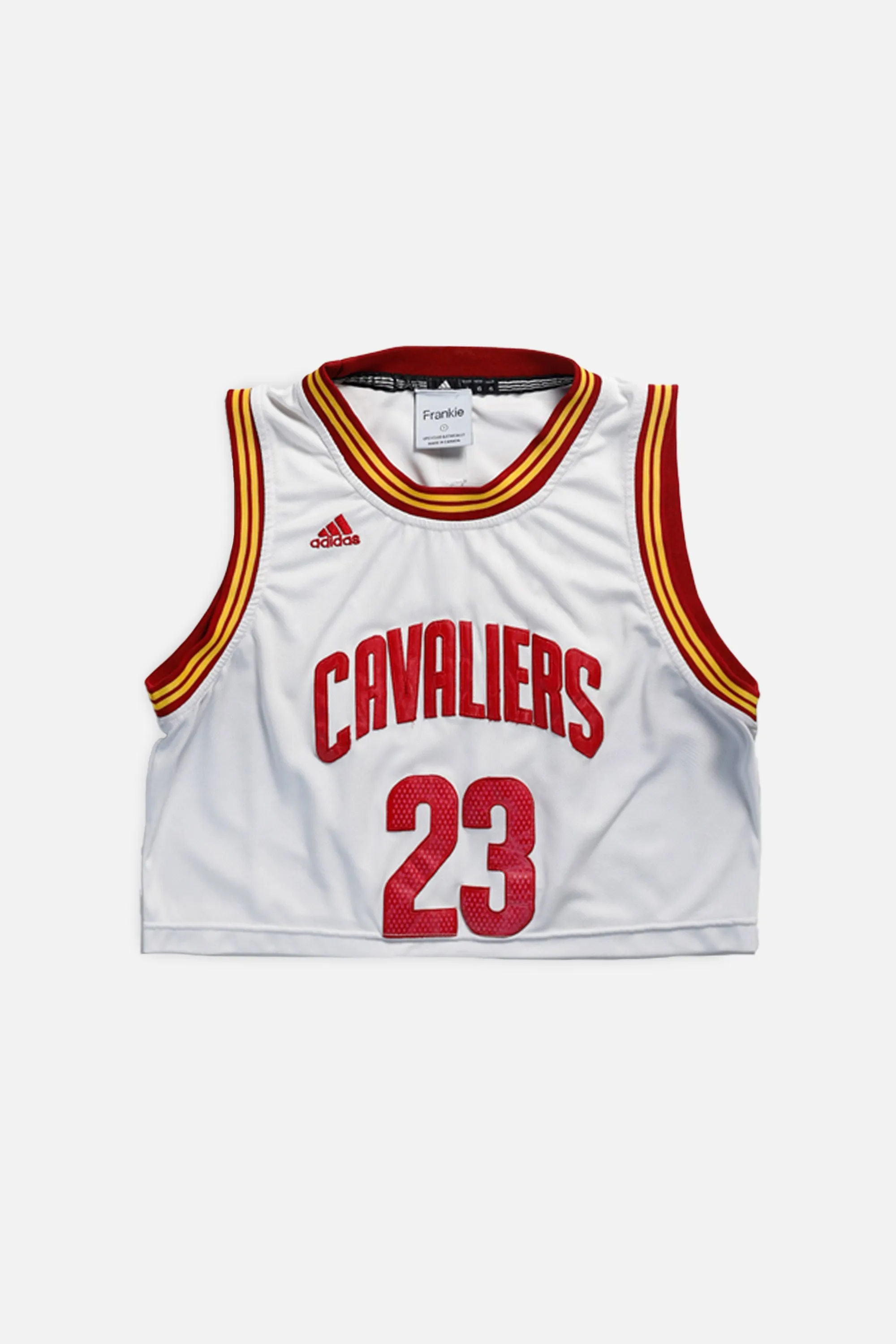 Rework Cleveland Cavaliers NBA Crop Jersey - S