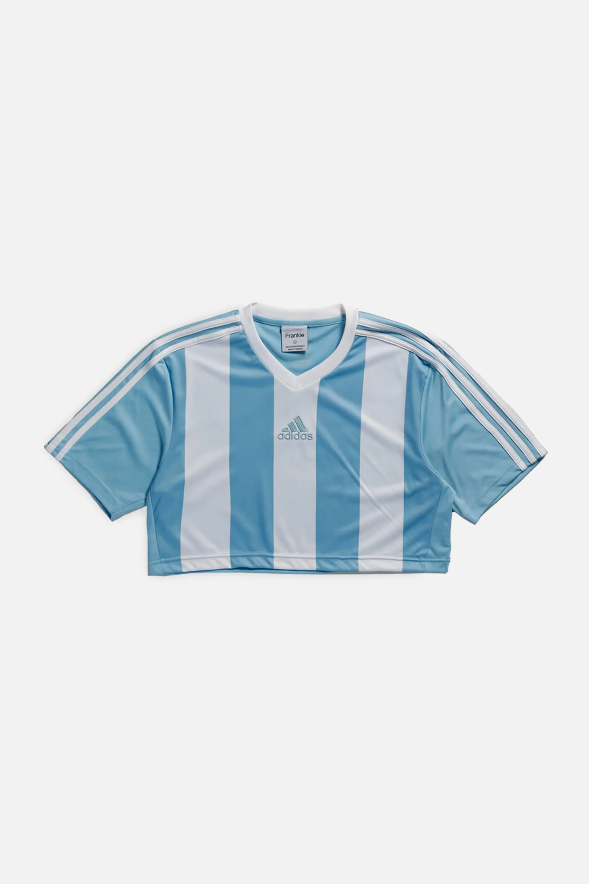 Rework Crop Adidas Soccer Jersey - S