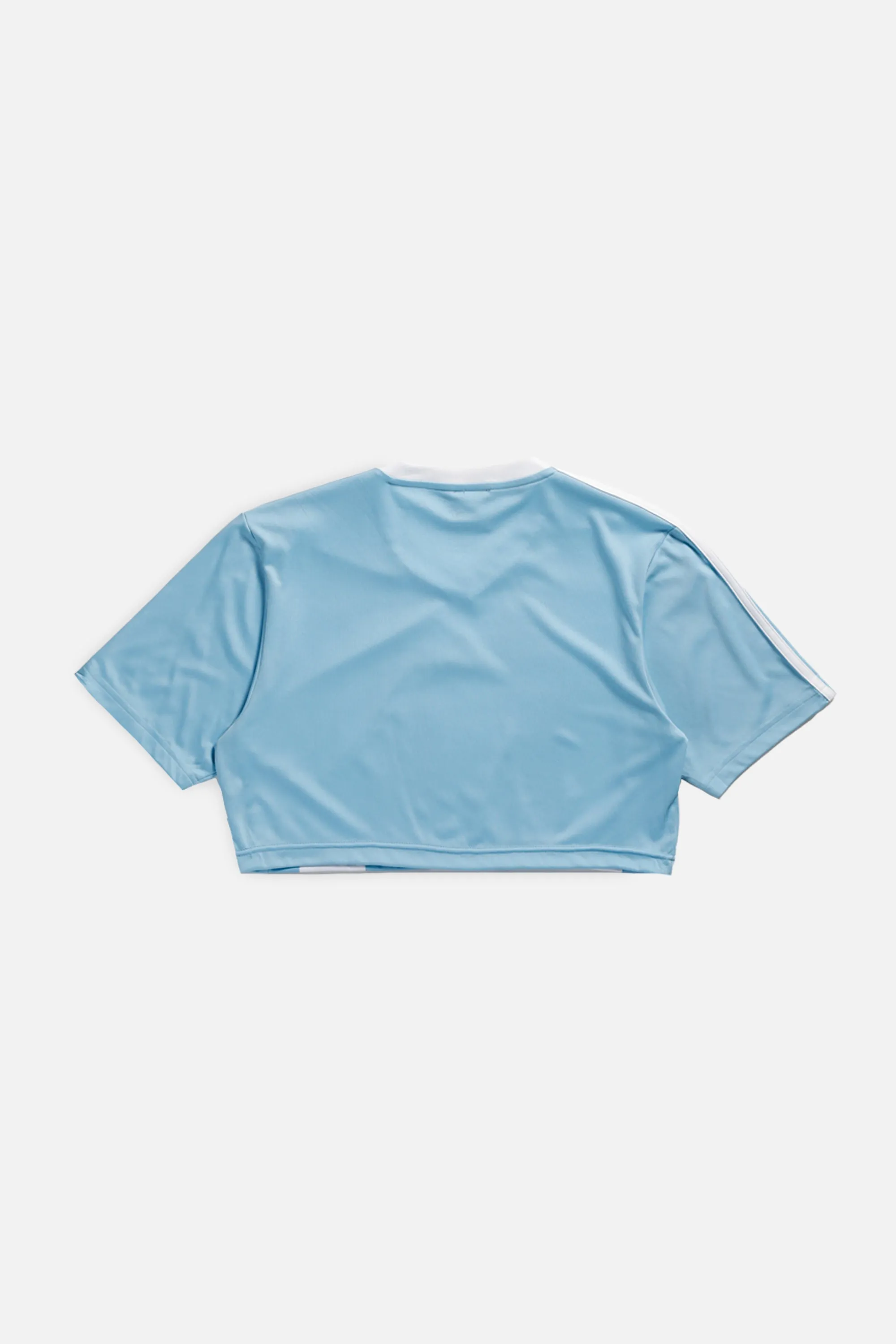 Rework Crop Adidas Soccer Jersey - S
