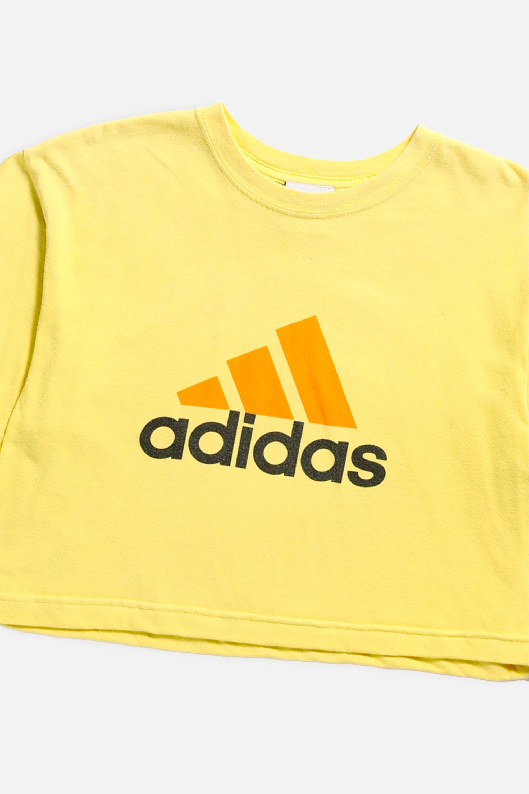 Rework Crop Adidas Tee - S