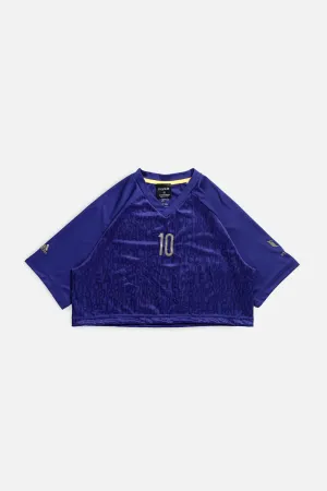 Rework Crop Argentina Soccer Jersey - M
