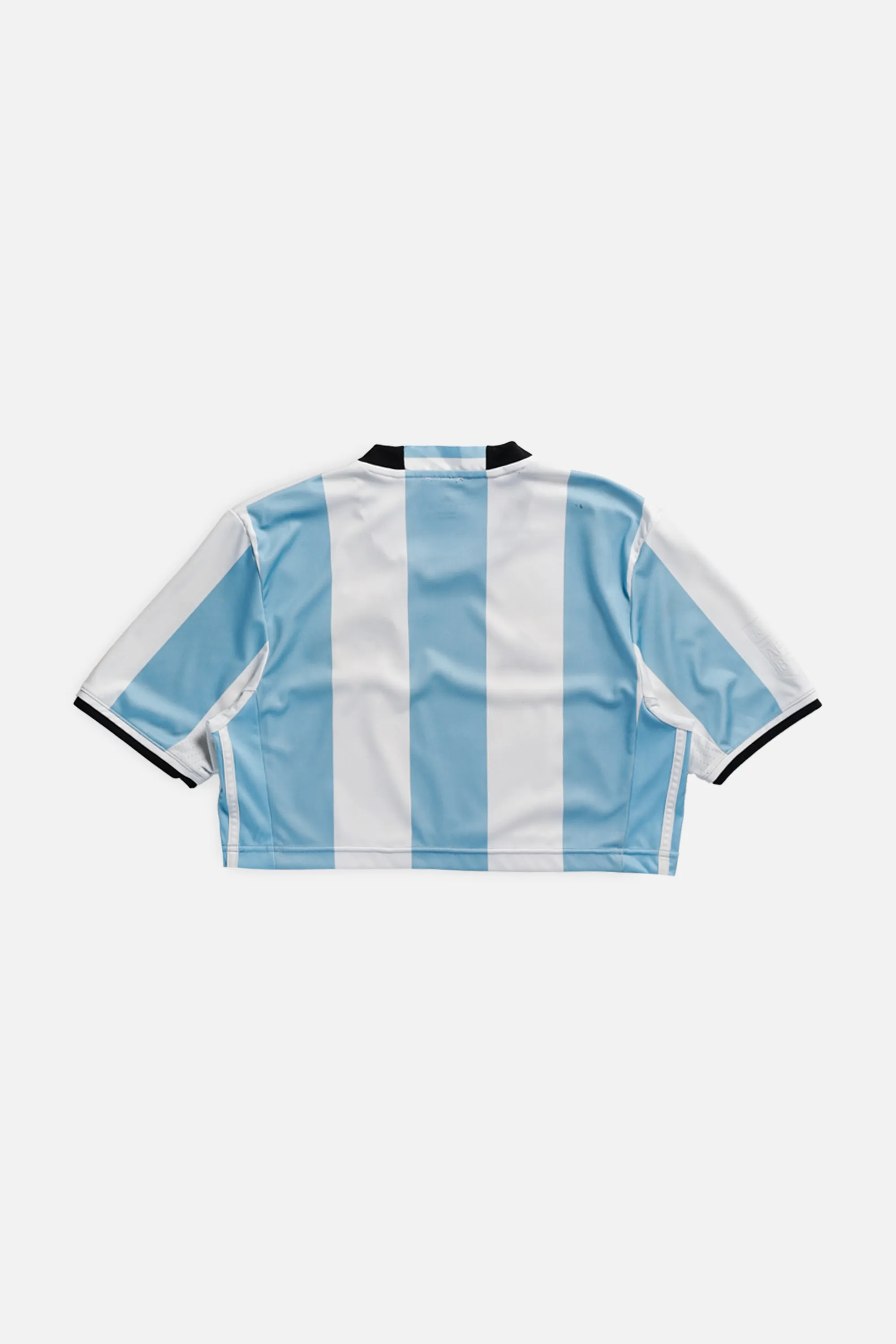 Rework Crop Argentina Soccer Jersey - S