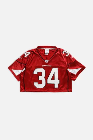 Rework Crop Arizona Cardinals NFL Jersey - S